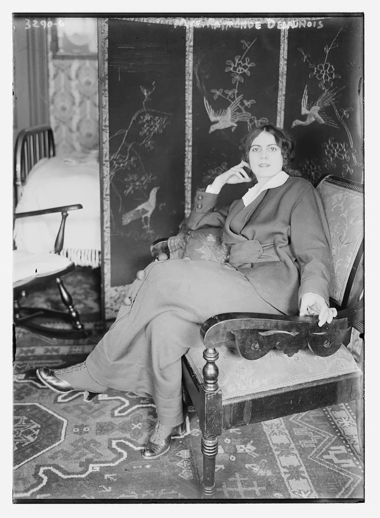 Porträt von Raymonde Delaunois (1885–1984) – Gedenkseite