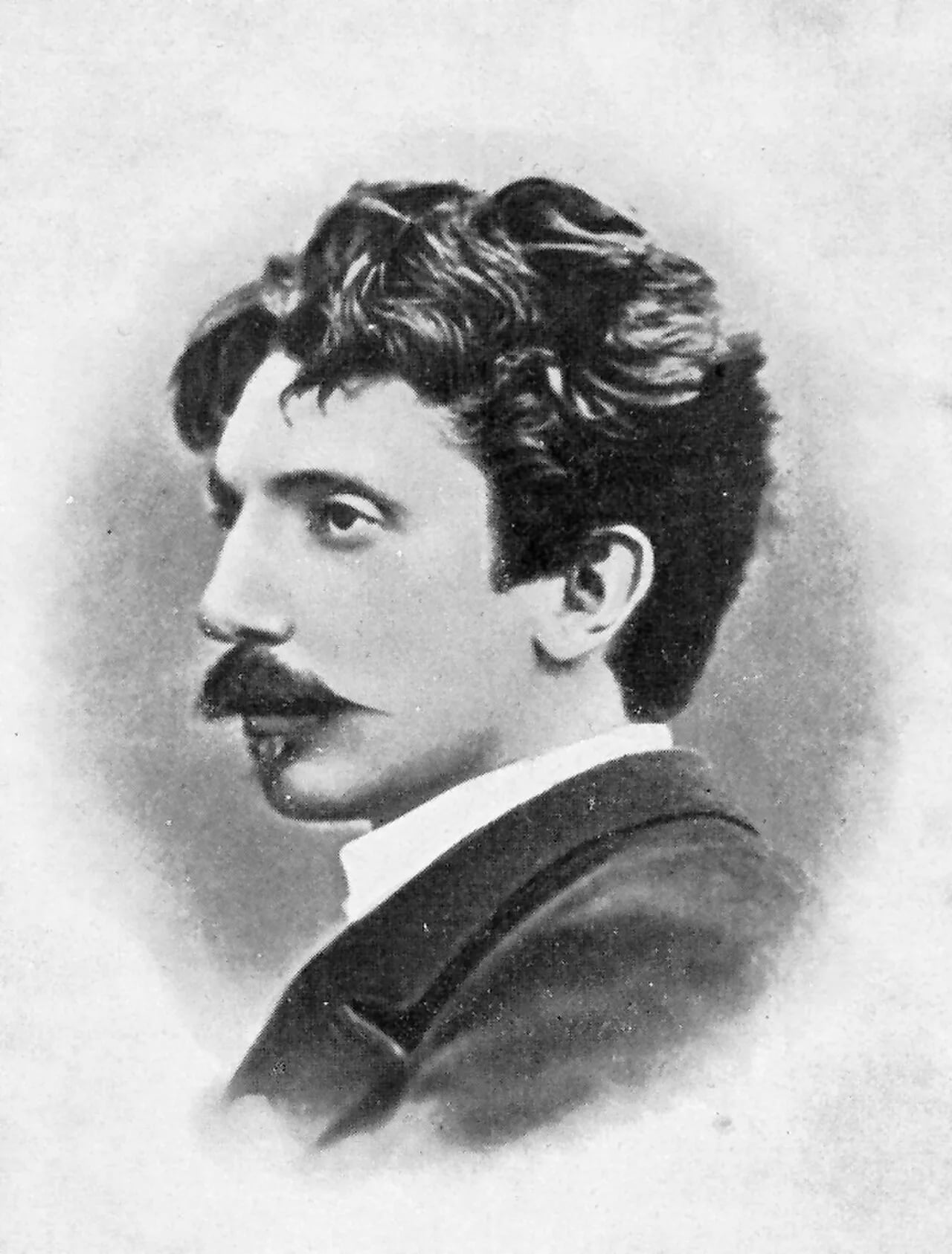 Porträt von Renzo Colombo (1856–1885) – Gedenkseite