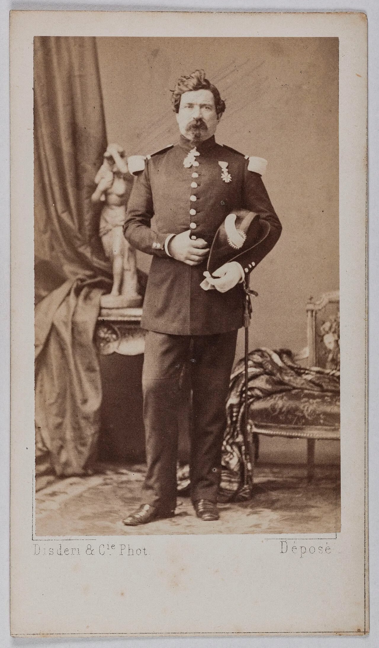 Portrait of René Augustin Galand de Longuerue (1808–1871) – memorial page