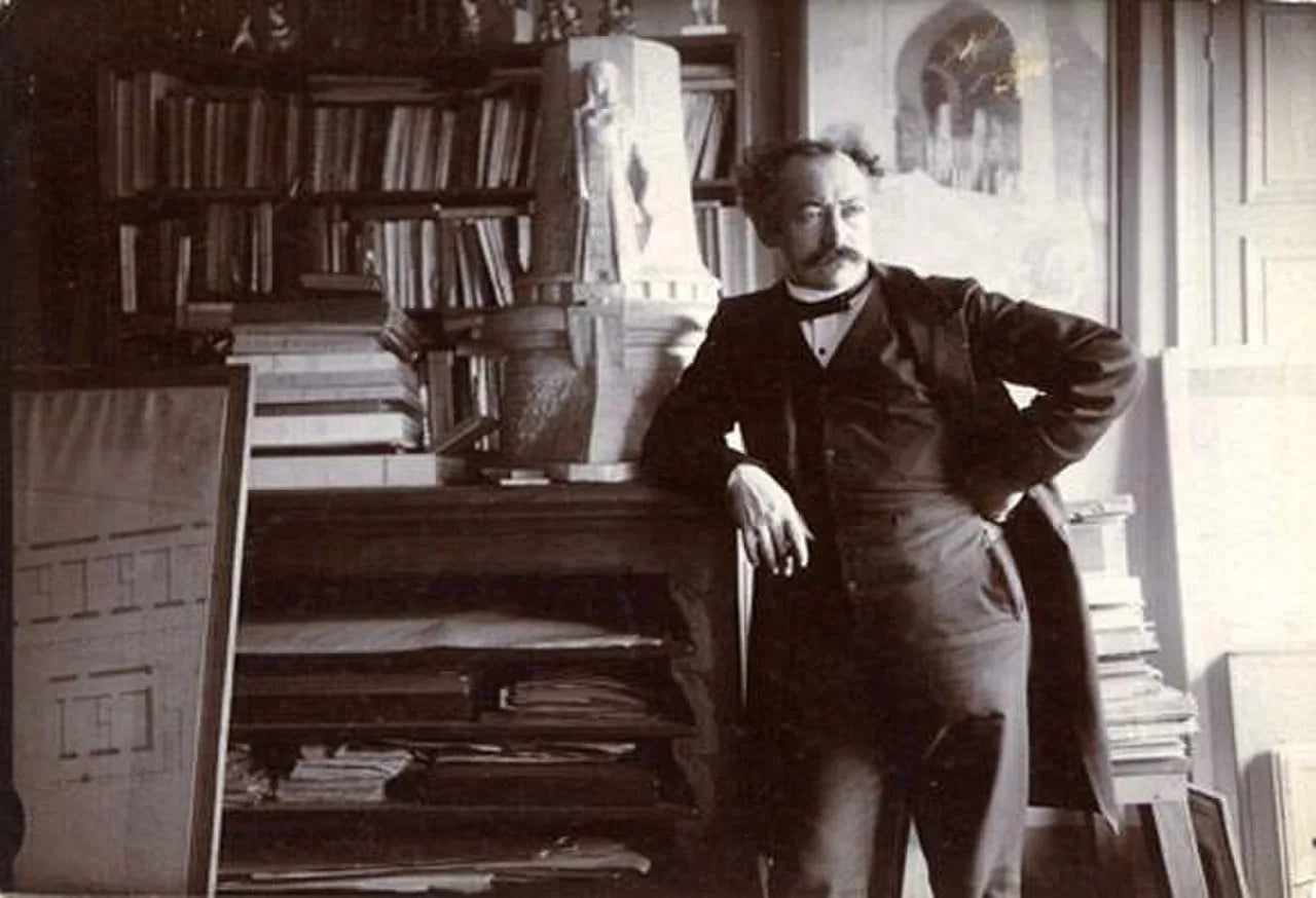 Porträt von René Binet (1866–1911) – Gedenkseite