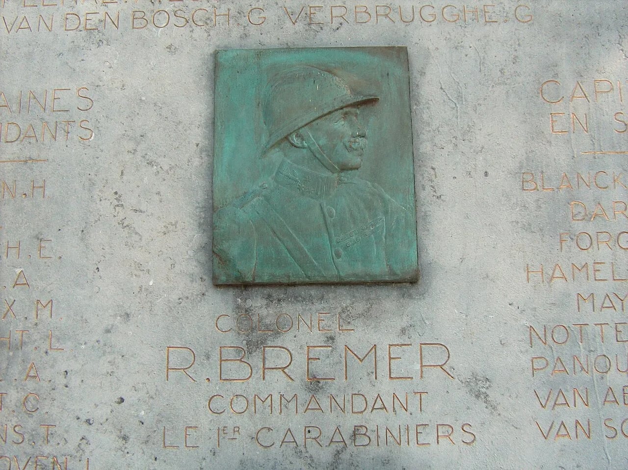 Portrait of René Bremer (1871–1918) – memorial page