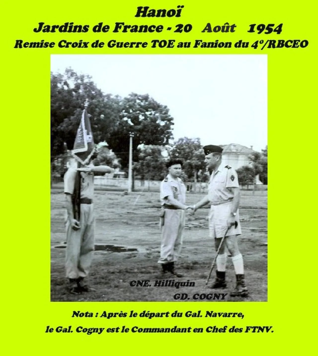 Portrait of René Cogny (1904–1968) – memorial page