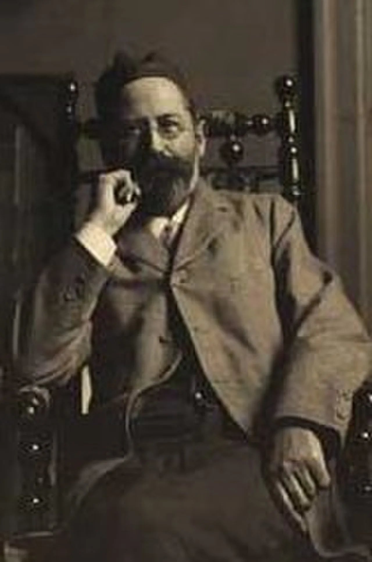 Portrait of Edvard Petersen (1841–1911) – memorial page