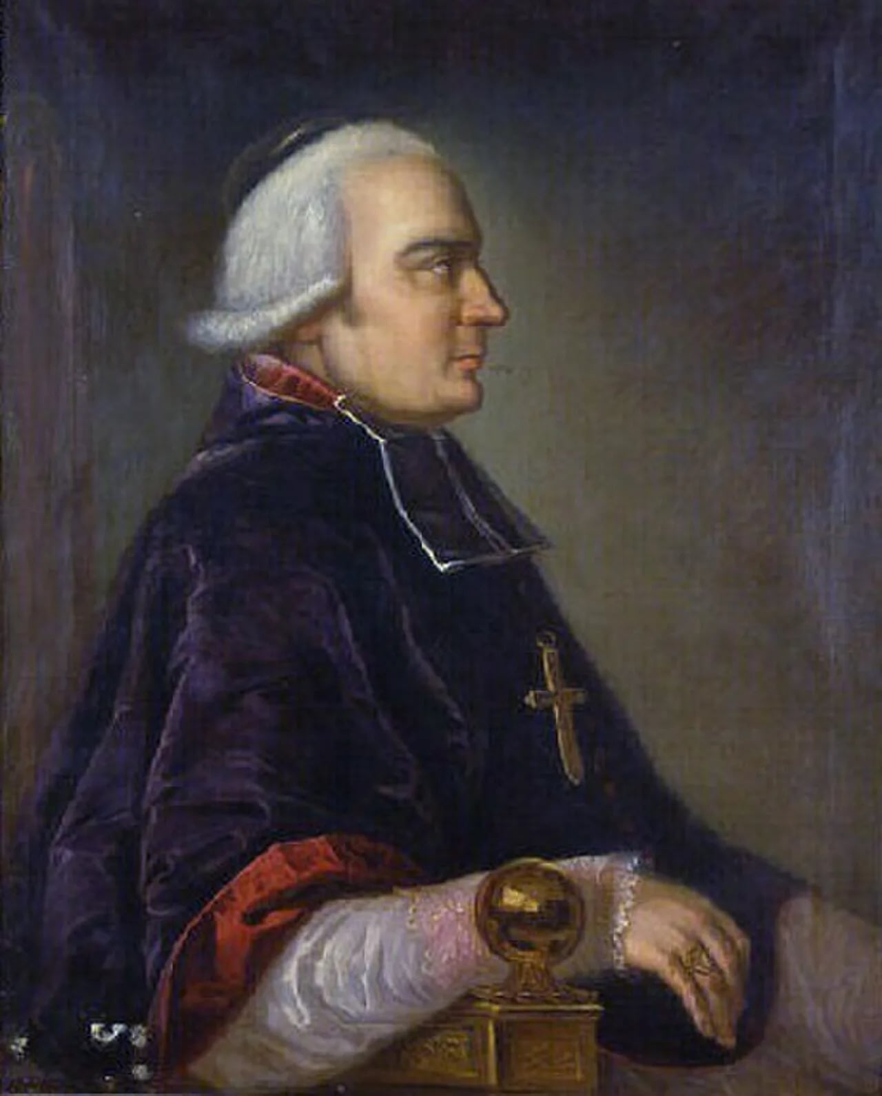Portrait of René des Monstiers de Mérinville (1742–1829) – memorial page