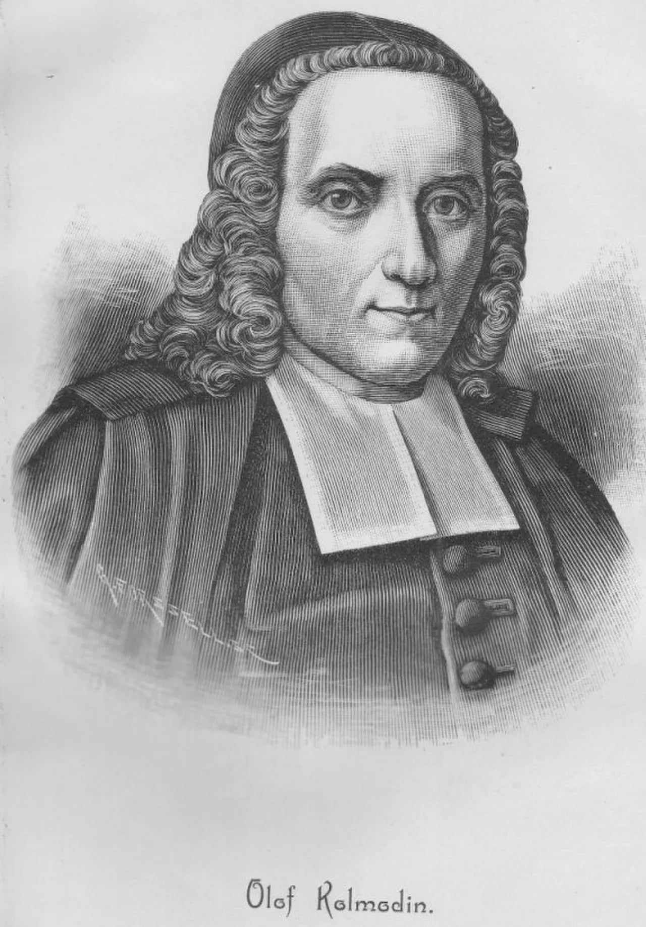 Porträt von Olof Kolmodin (1690–1753) – Gedenkseite