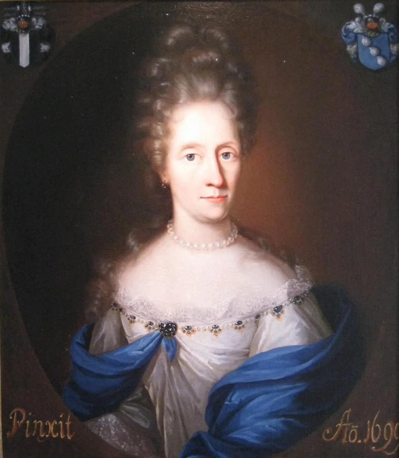 Porträt von Karen Brahe (1657–1736) – Gedenkseite