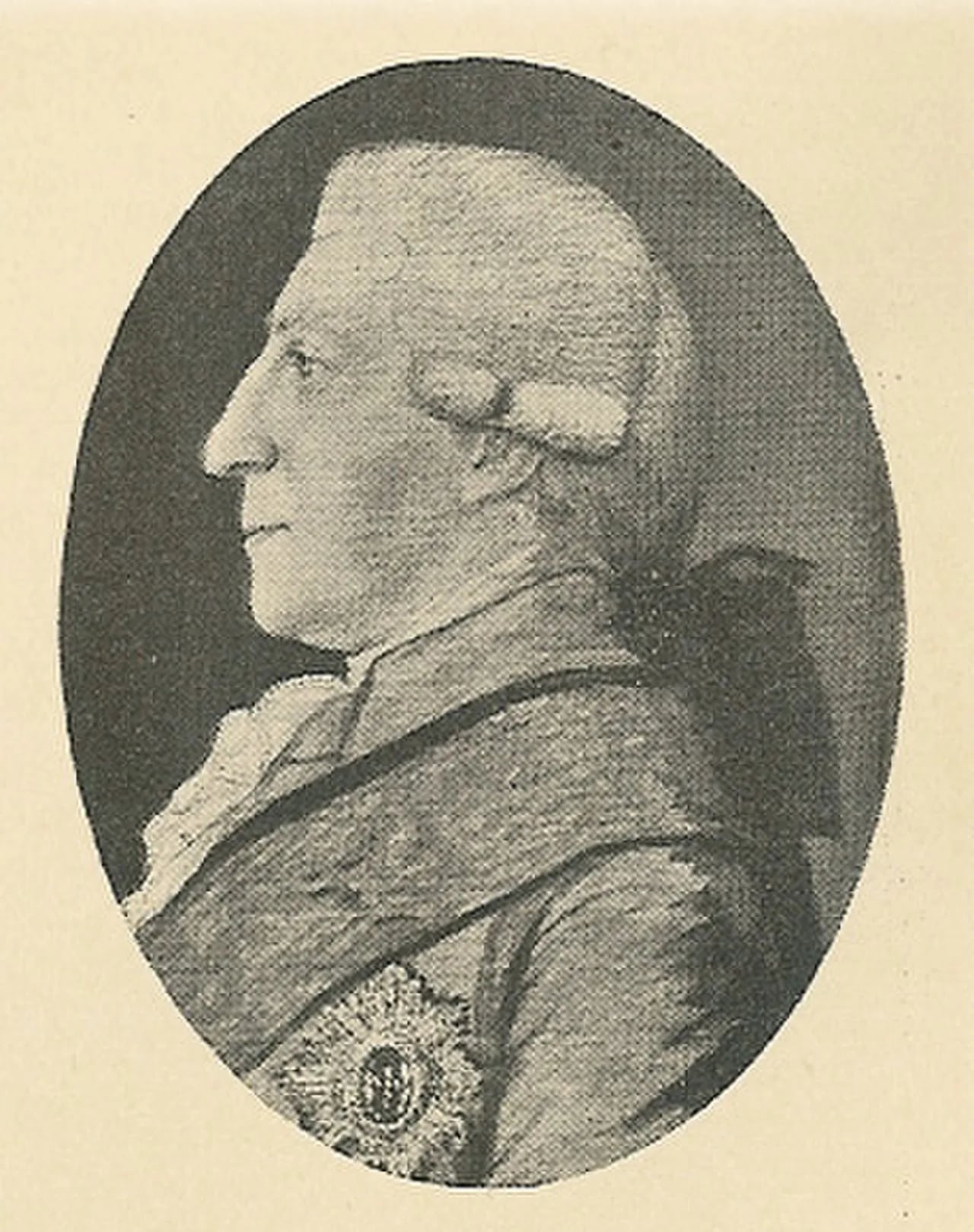 Portrait of Adolph Sigfried von der Osten (1726–1797) – memorial page