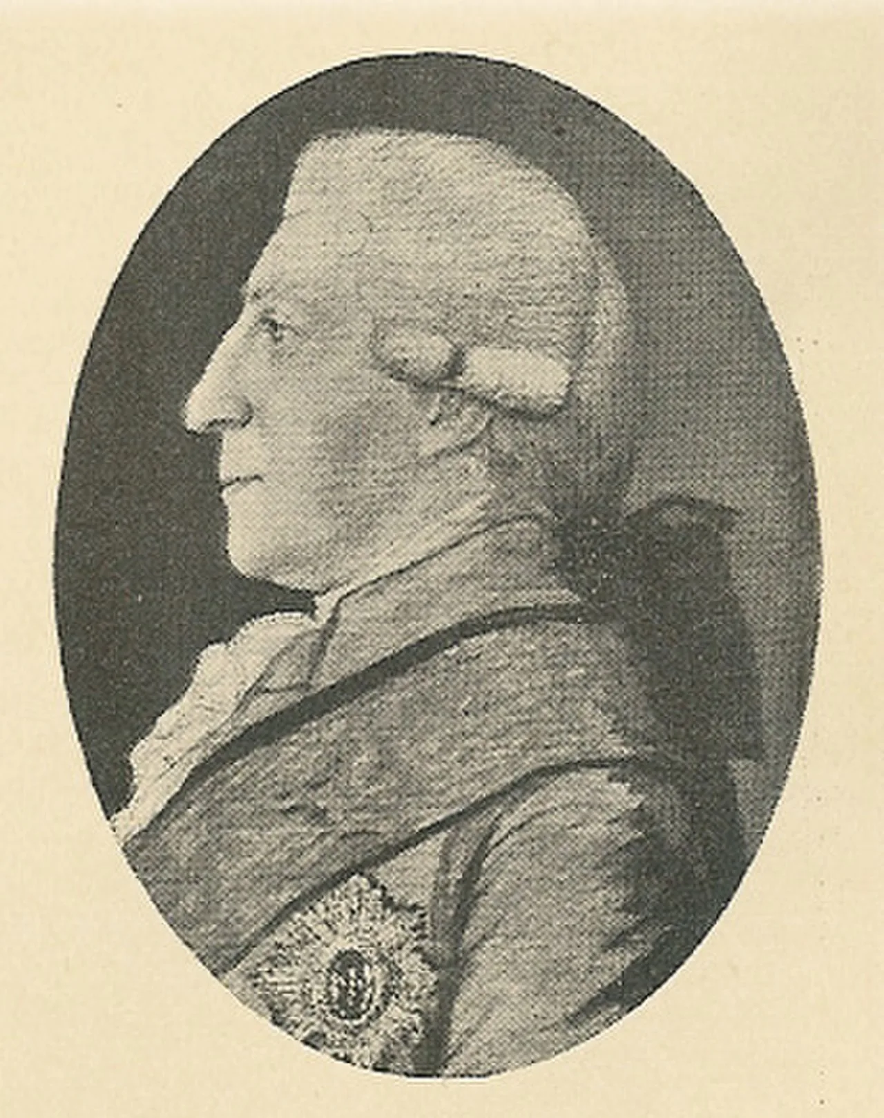 Portrait of Adolph Sigfried von der Osten (1726–1797) – memorial page