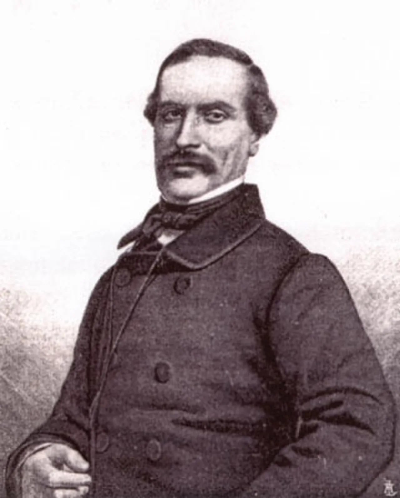 Portrait of Riccardo Sineo (1805–1876) – memorial page