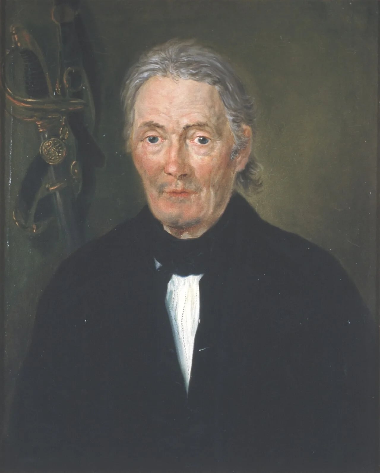 Portrait of Niels Fredriksen Dyhren (1778–1866) – memorial page