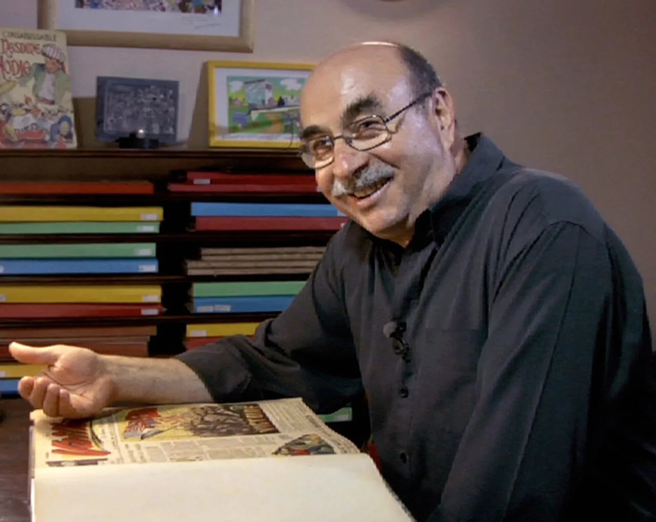 Portrait of Richard Medioni (1947–2016) – memorial page
