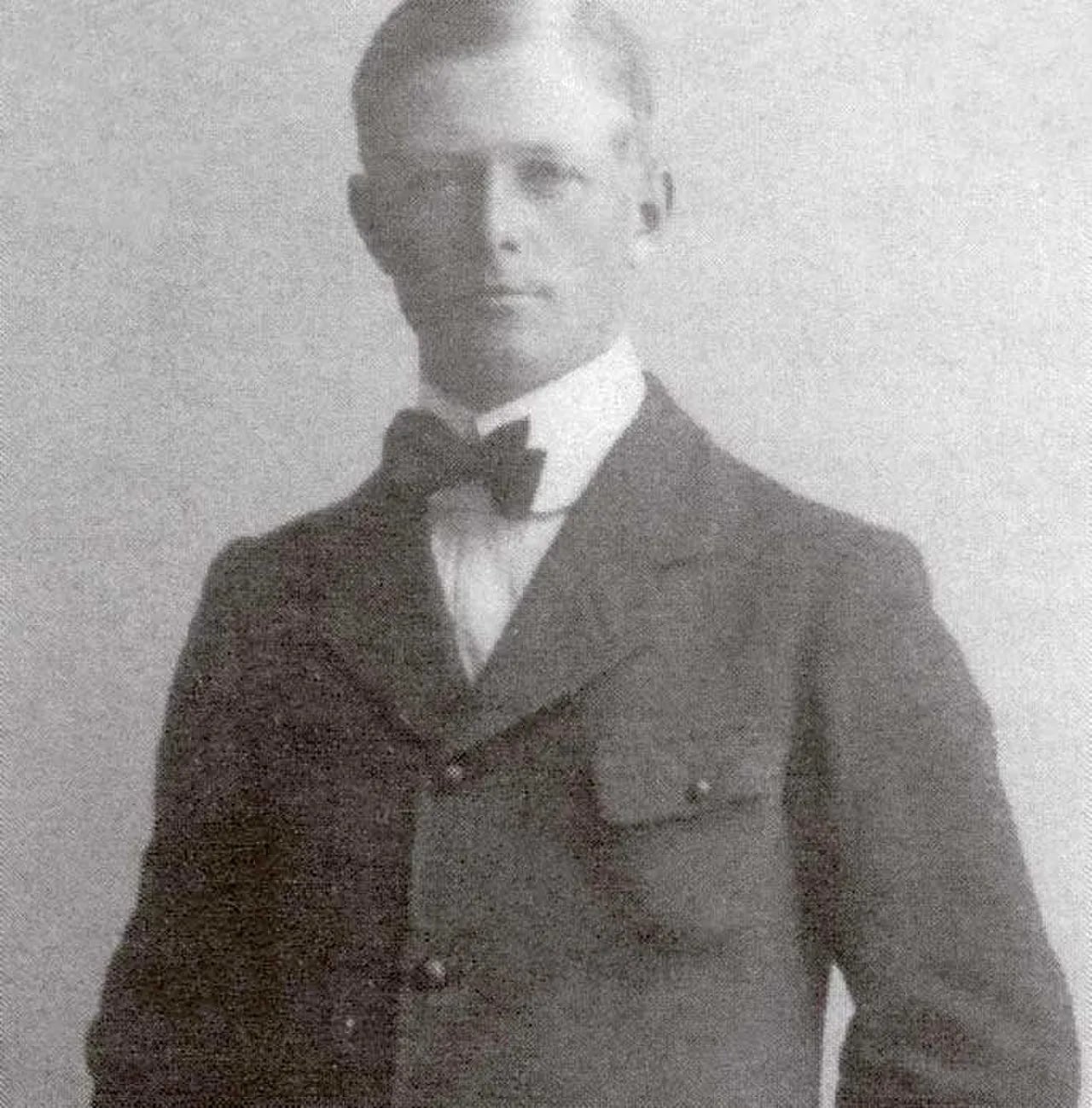 Porträt von Sigvard Hultcrantz (1888–1955) – Gedenkseite
