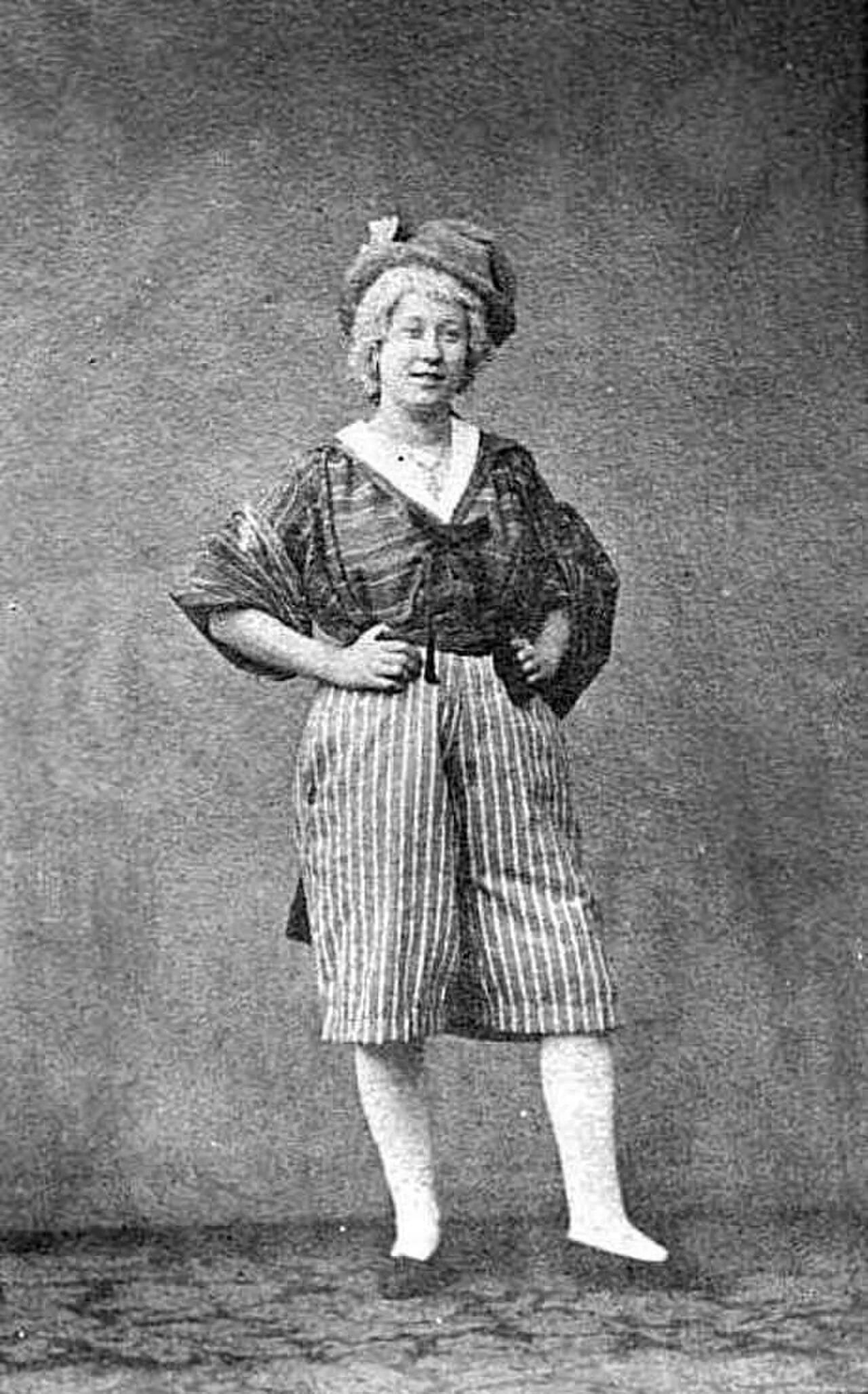 Porträt von Rigolboche (1842–1920) – Gedenkseite