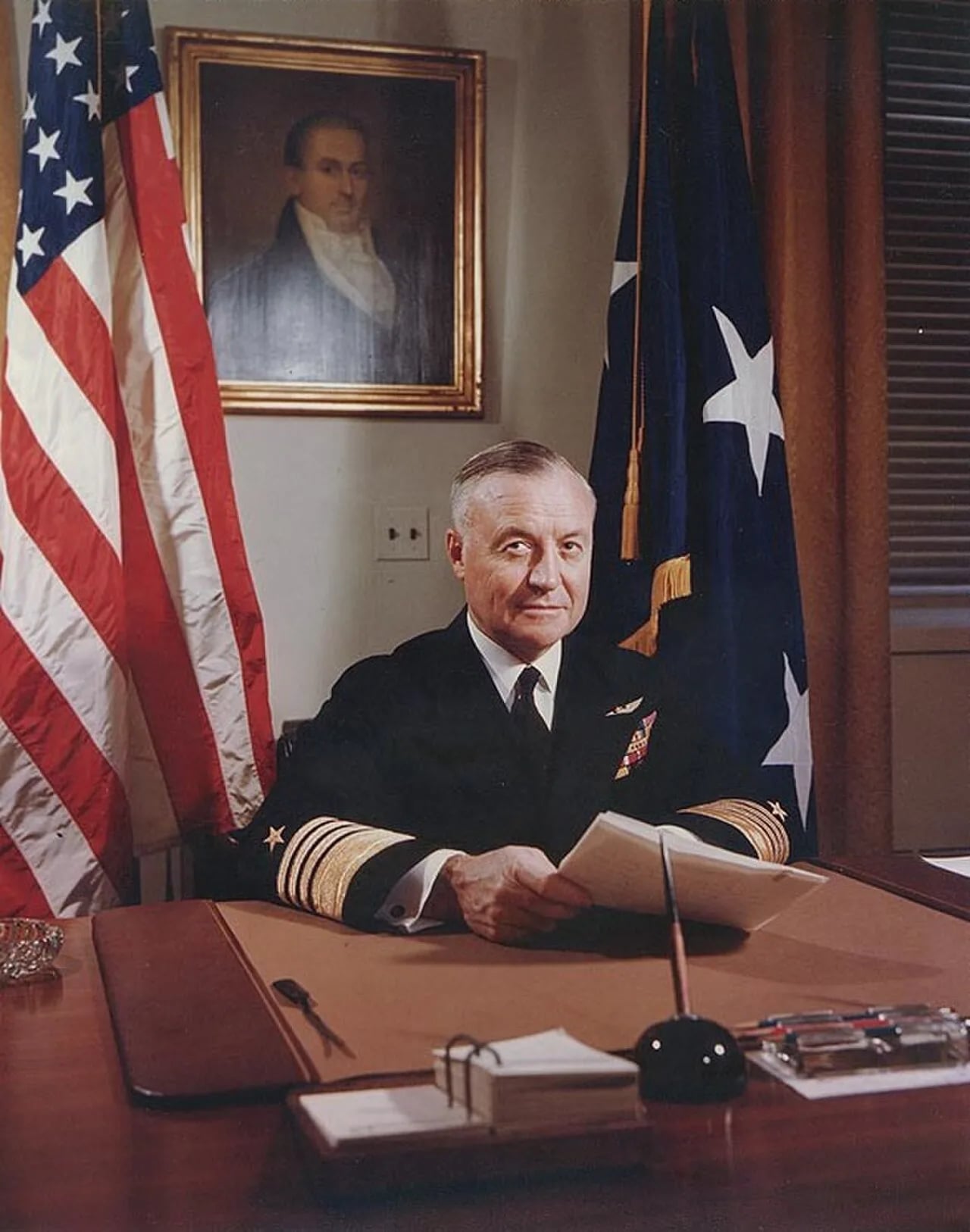 Portrait of Forrest P. Sherman (1896–1951) – memorial page