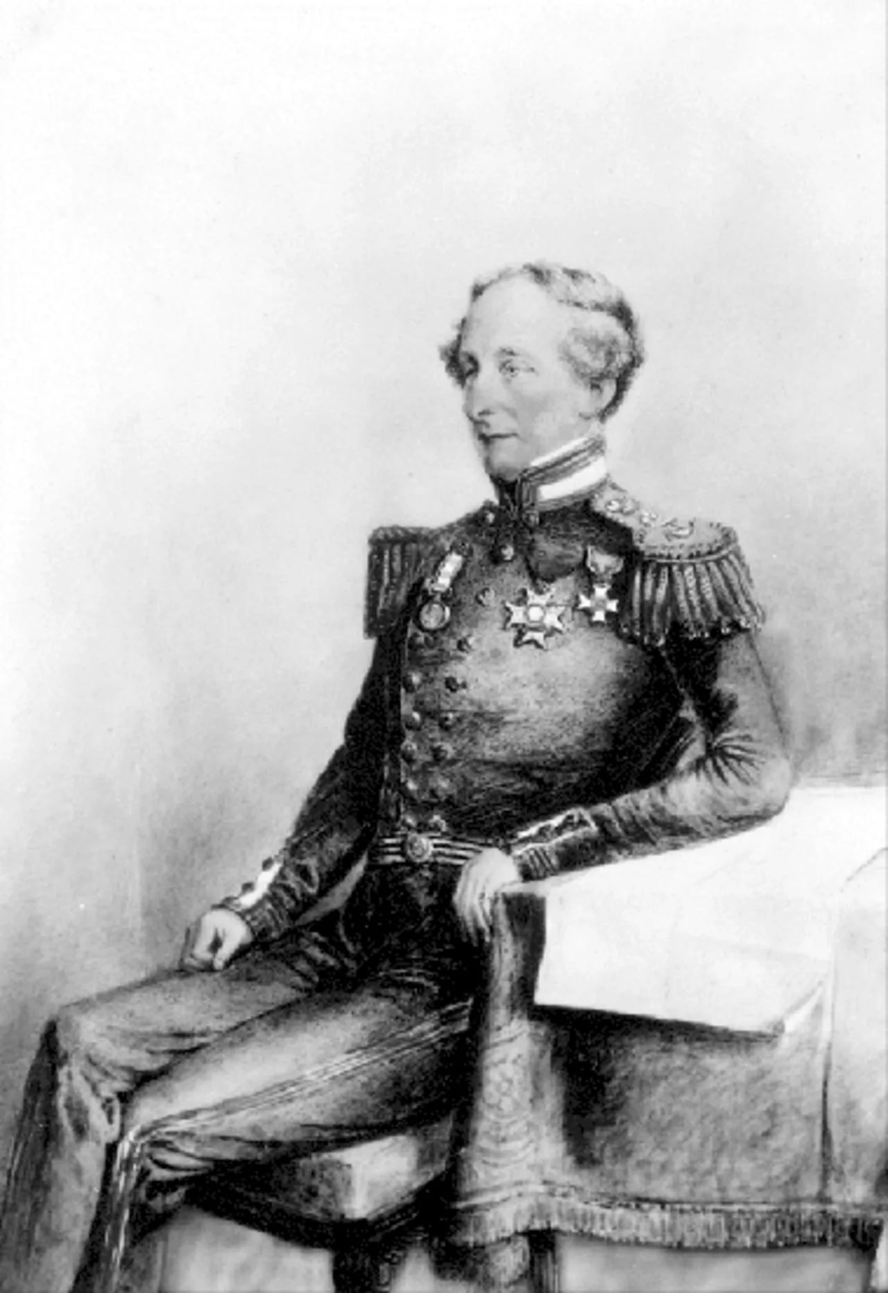 Porträt von Robert Lambert Baynes (1796–1869) – Gedenkseite