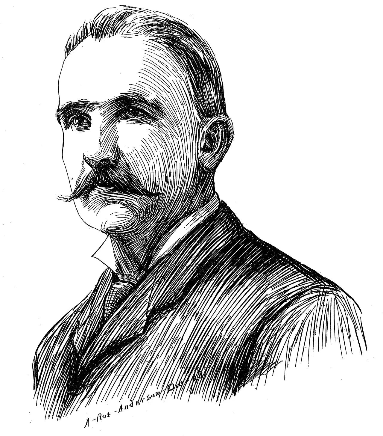 Portrait of Robert Moran (1857–1943) – memorial page