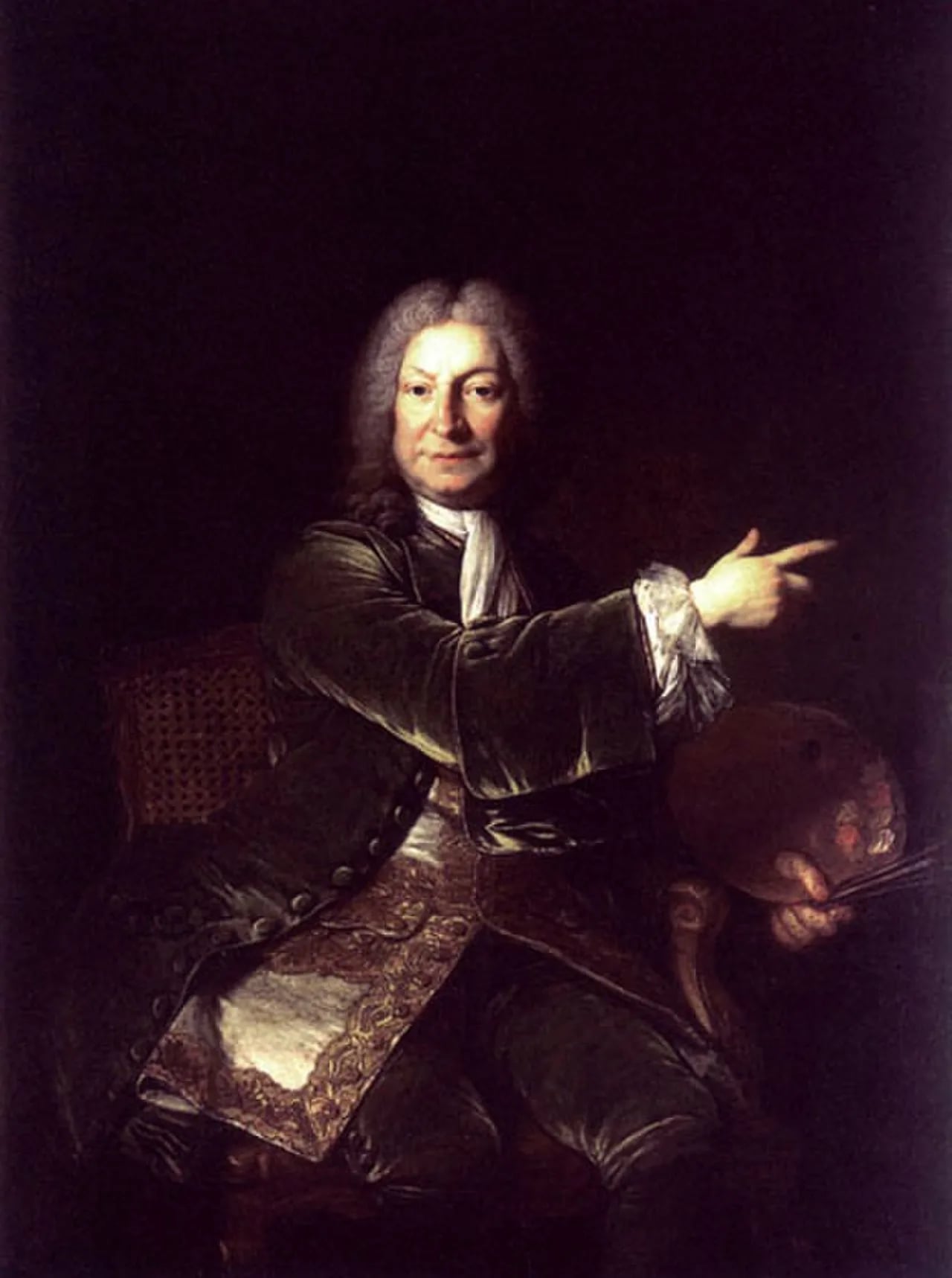Porträt von Robert Tournières (1667–1752) – Gedenkseite