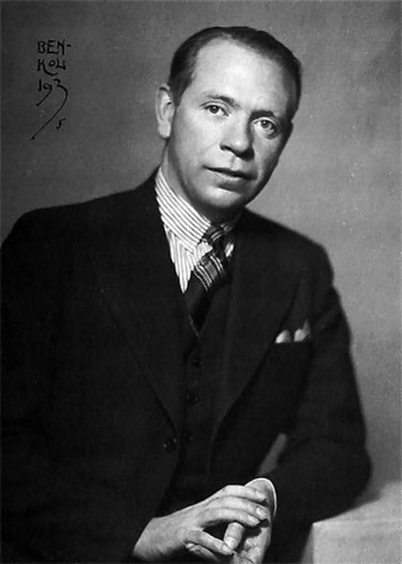 Portrait of Herbert Grevenius (1901–1993) – memorial page