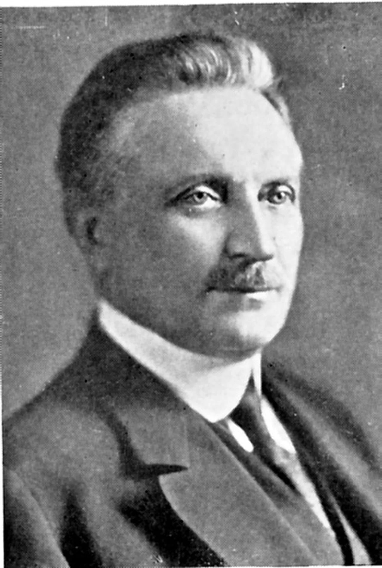 Porträt von Johan Olaf Bredal (1862–1948) – Gedenkseite