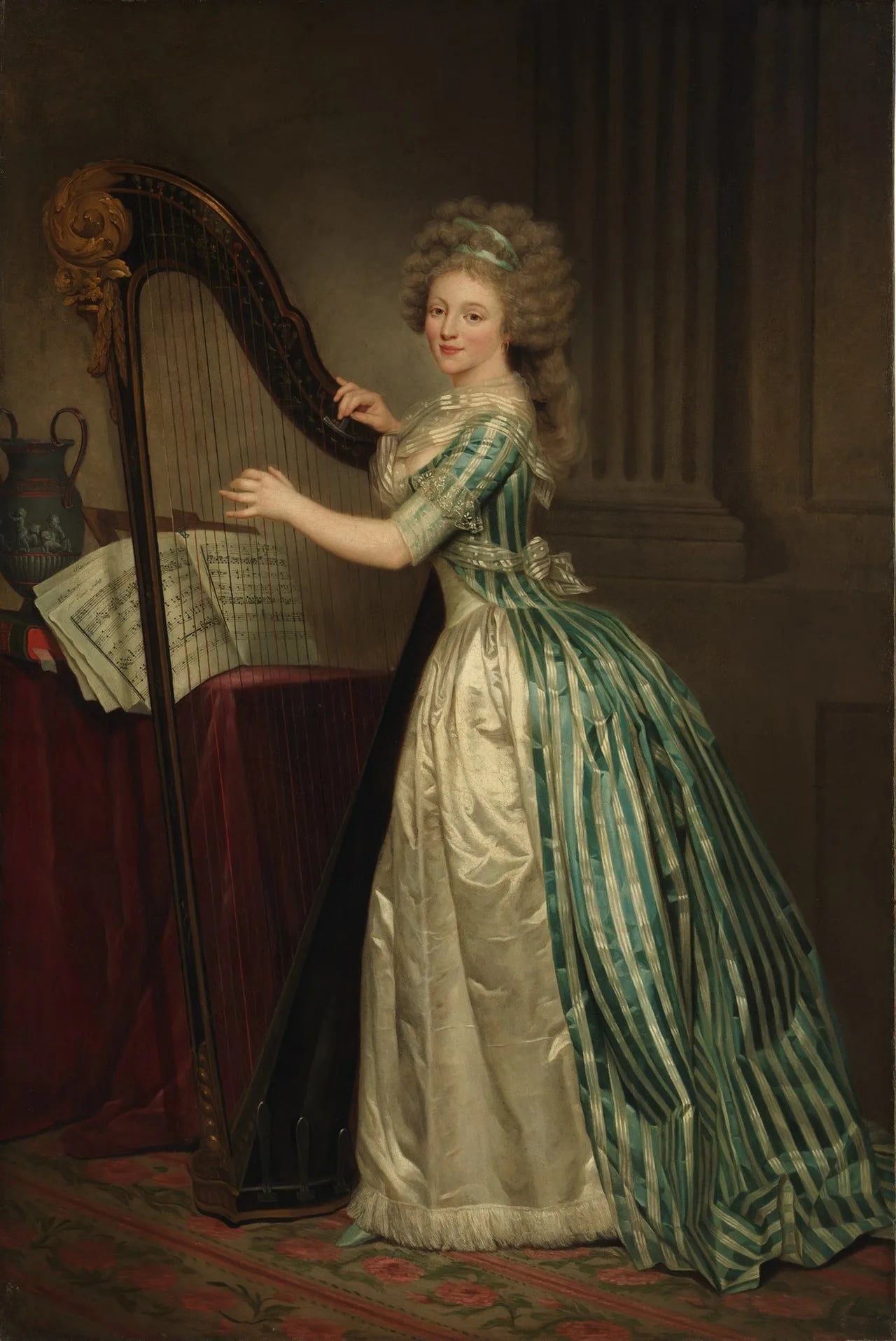 Porträt von Rose Adélaïde Ducreux (1761–1802) – Gedenkseite