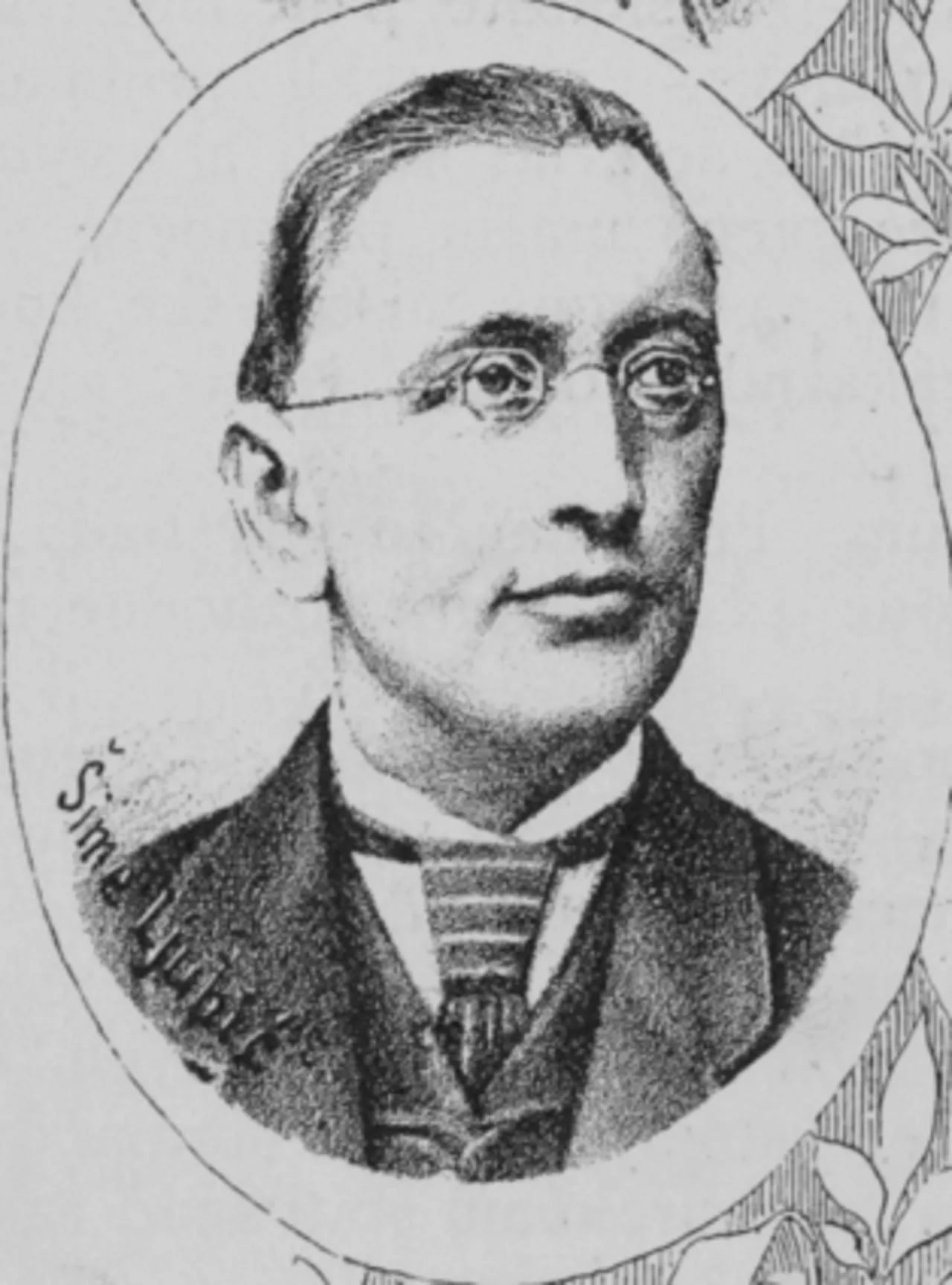 Porträt von Šime Ljubić (1822–1896) – Gedenkseite