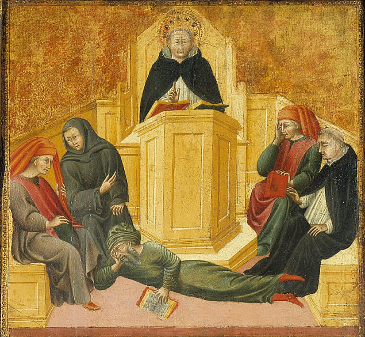 Porträt von Reginald von Piperno (1230–1290) – Gedenkseite