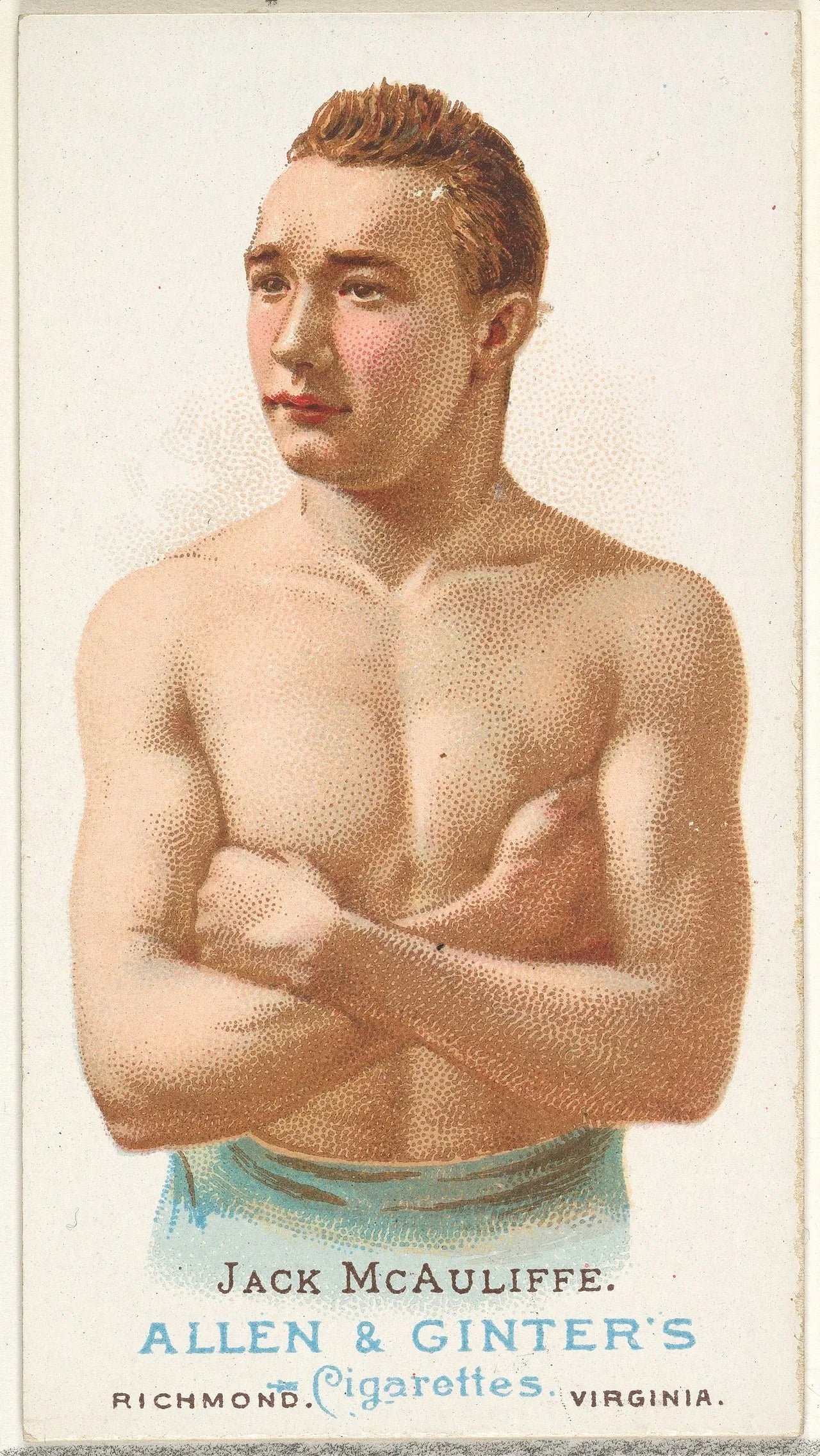 Porträt von Jack McAuliffe (1866–1937) – Gedenkseite