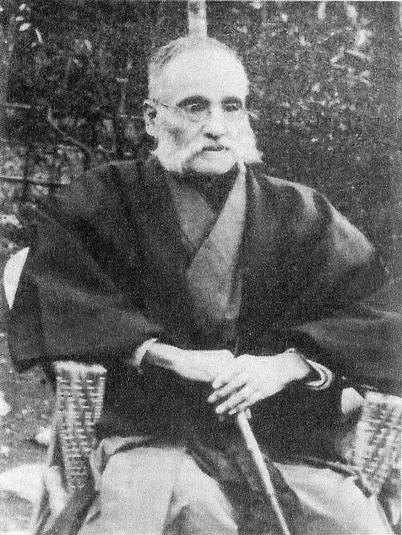 Porträt von Iinuma Sadakichi (1854–1931) – Gedenkseite