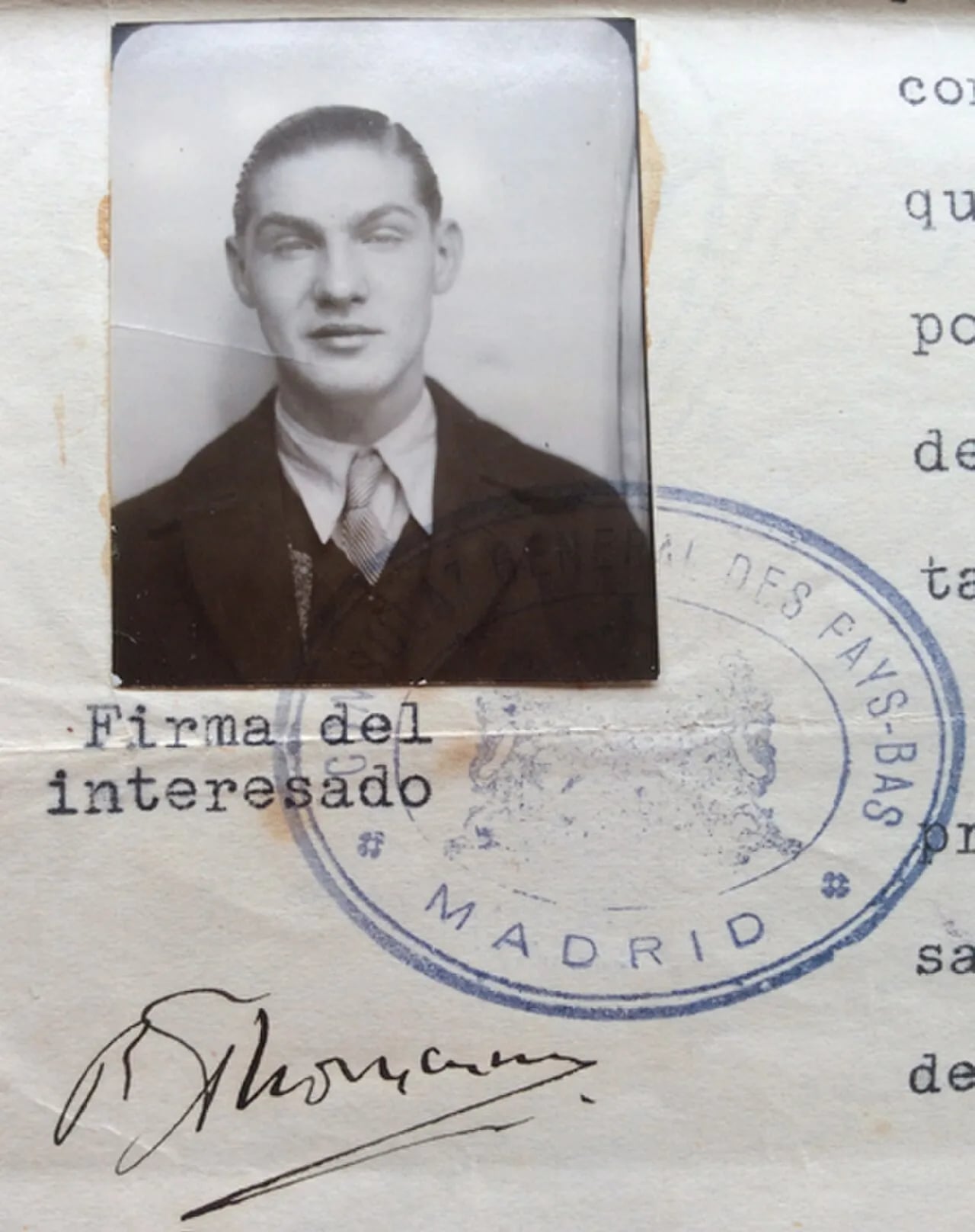 Portrait of Boy Thomann (1924–1994) – memorial page