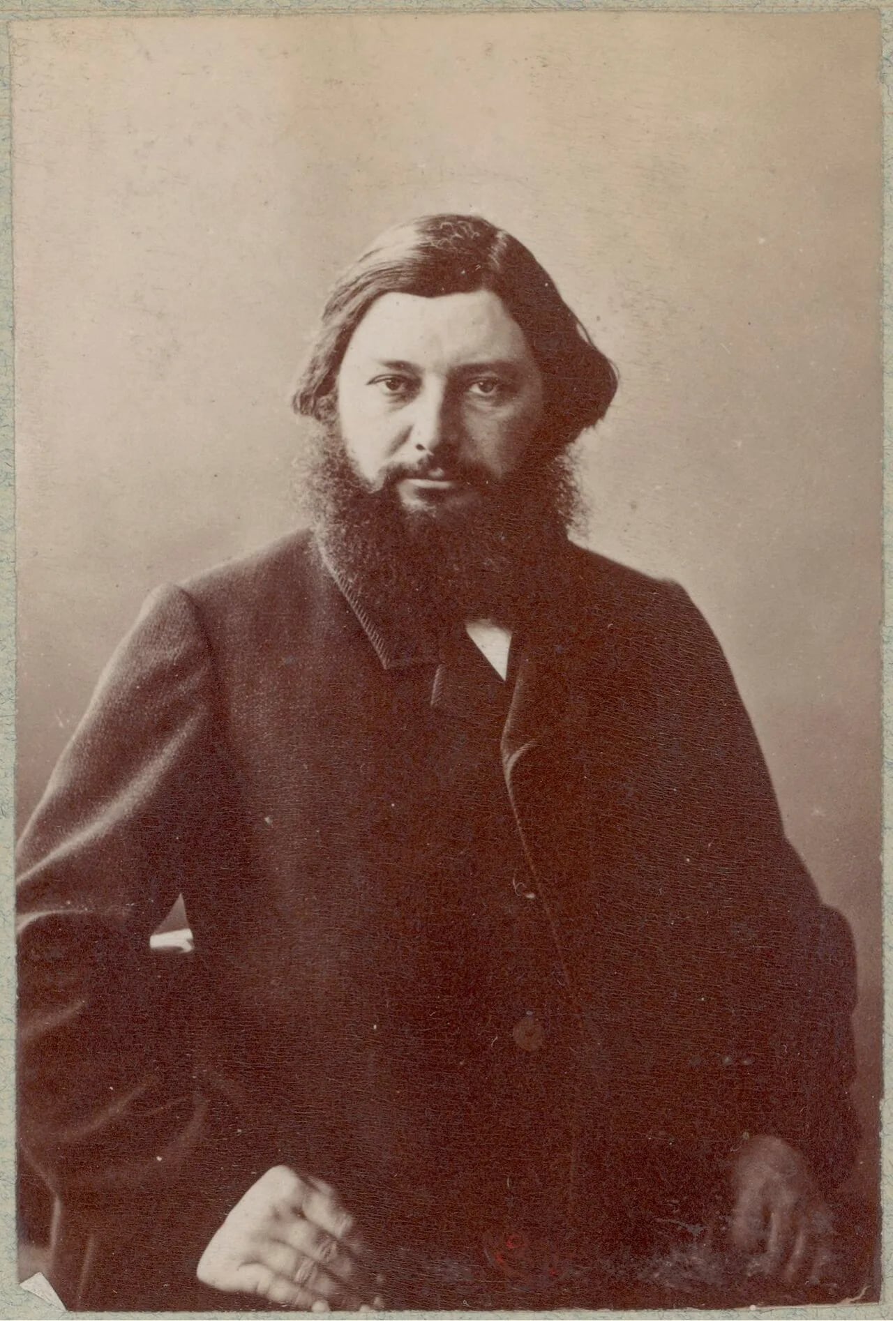 Porträt von Gustave Courbet (1819–1877) – Gedenkseite