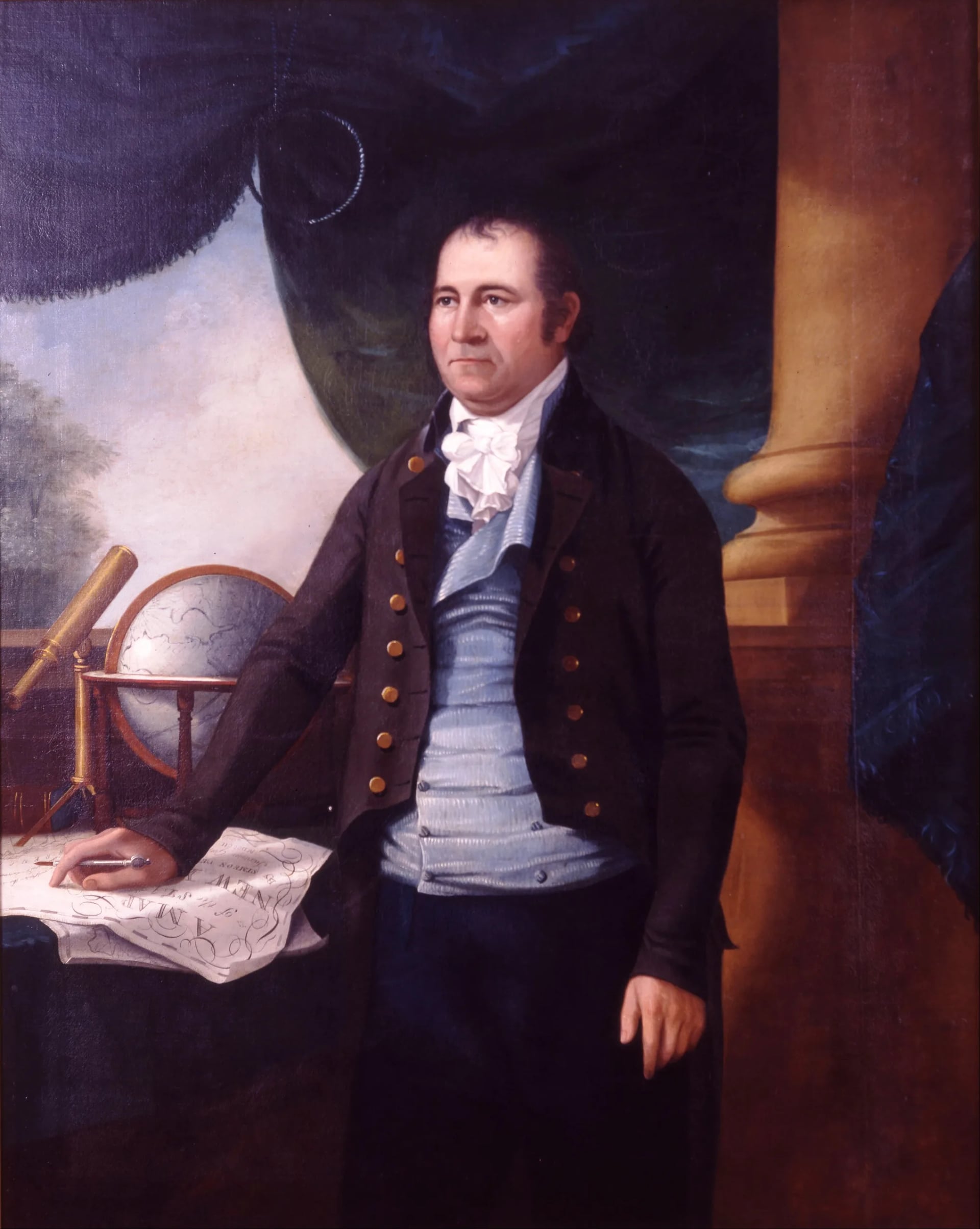 Porträt von Simeon De Witt (1756–1834) – Gedenkseite