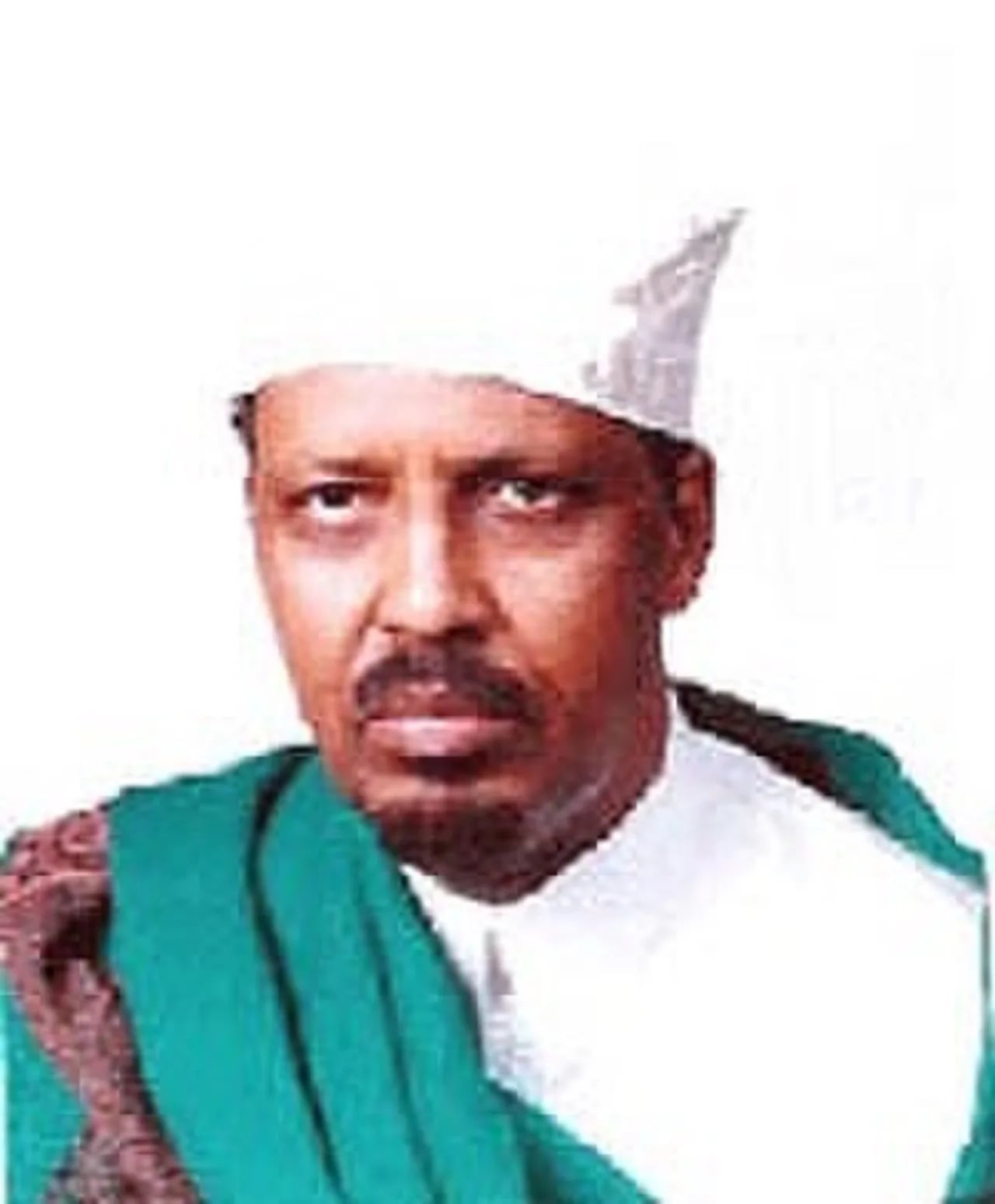 Portrait of Umar Arteh Ghalib (1930–2020) – memorial page