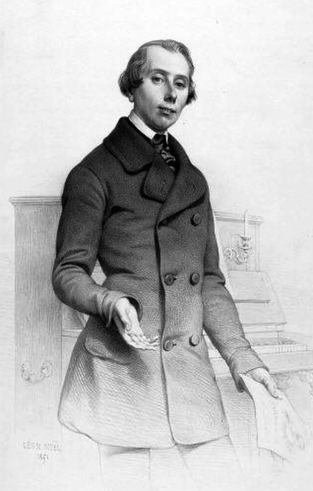 Portrait of Charles-Louis Sainte-Foy (1817–1877) – memorial page