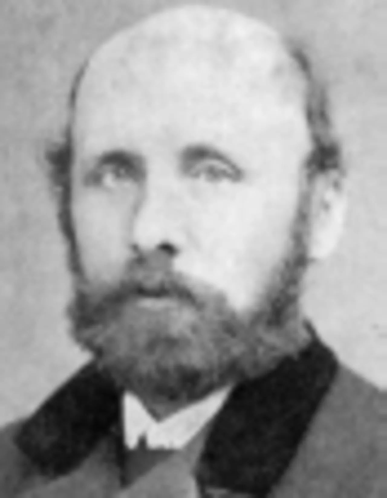 Portrait of Enok Daniel Bærentsen (1831–1900) – memorial page