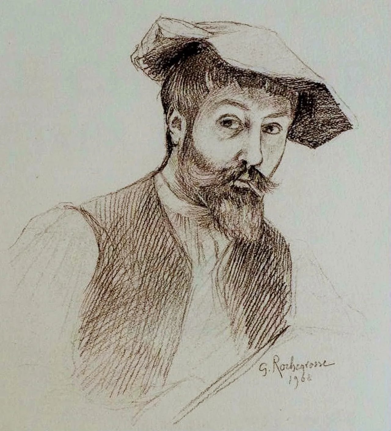 Portrait of Georges-Antoine Rochegrosse (1859–1938) – memorial page