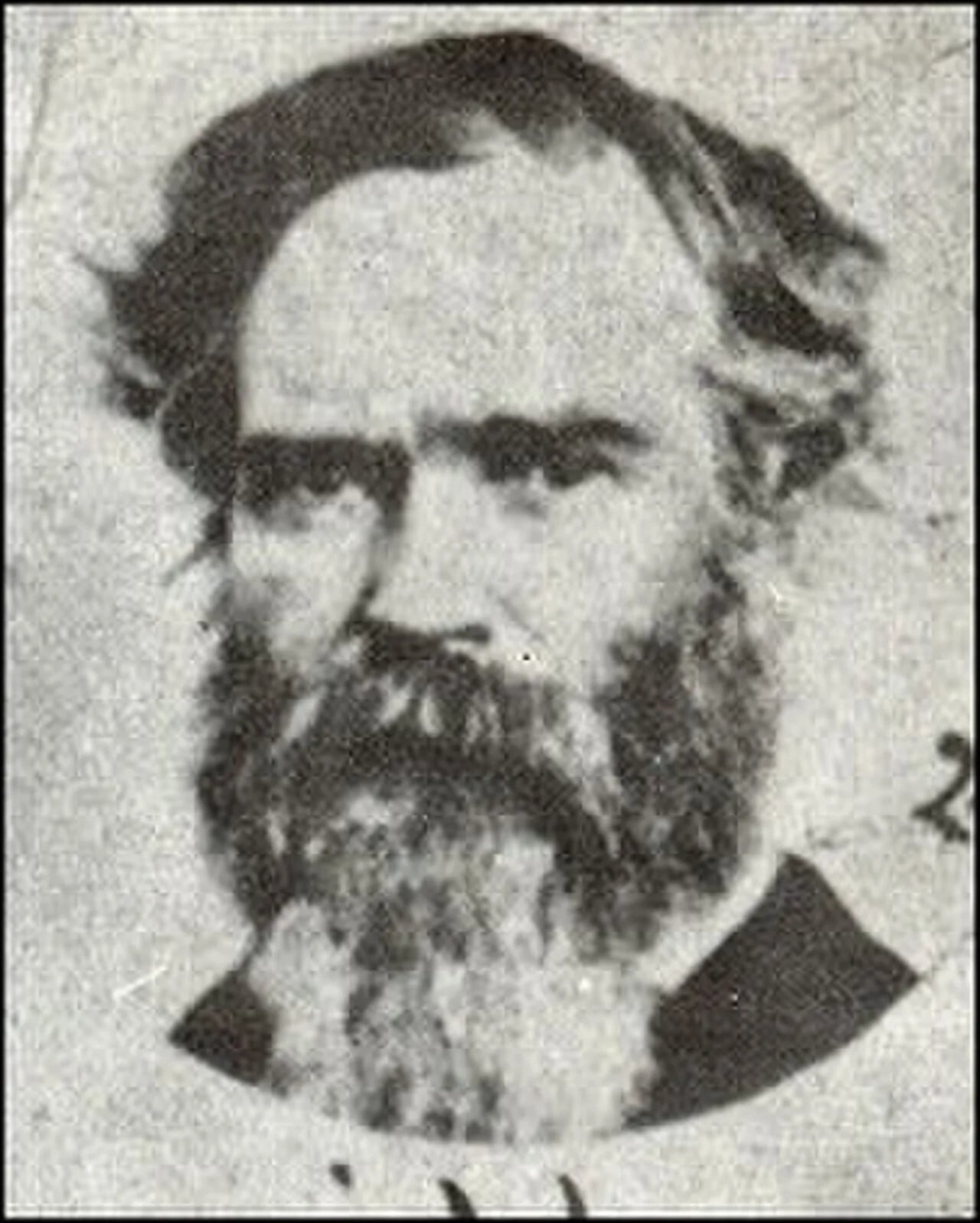 Porträt von Samuel D. Lecompte (1814–1888) – Gedenkseite