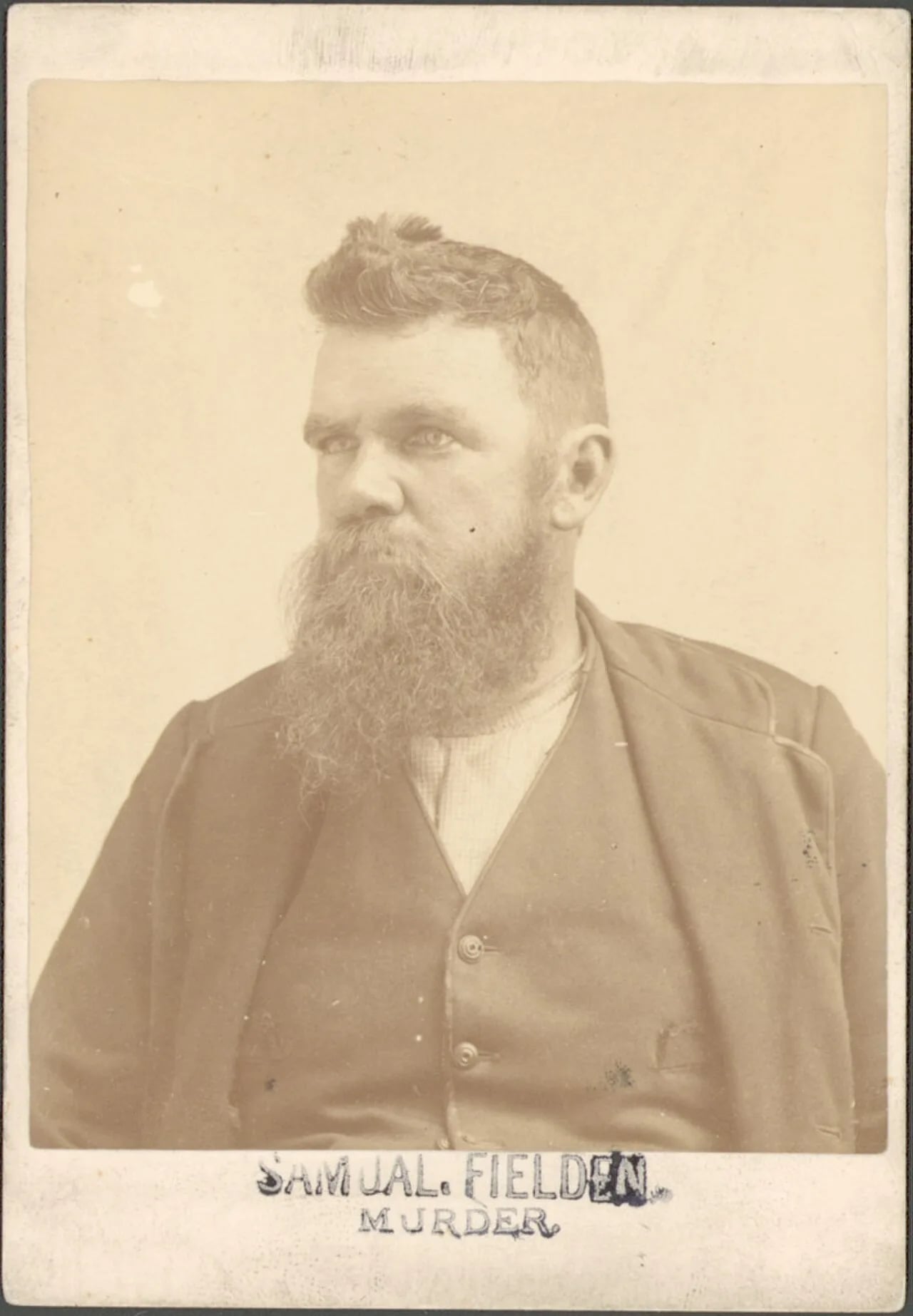 Porträt von Samuel Fielden (1847–1922) – Gedenkseite