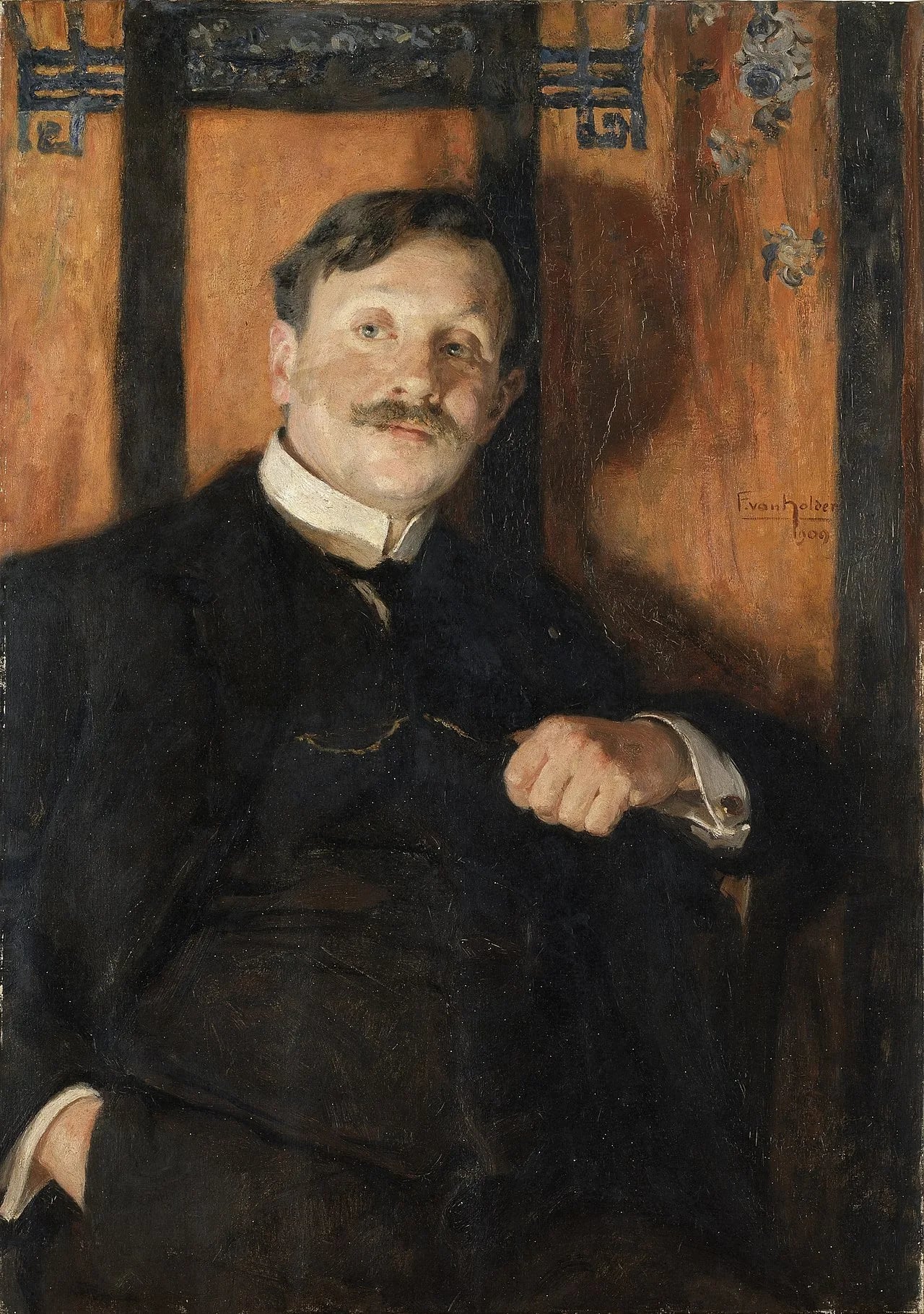 Portrait of Sander Pierron (1872–1945) – memorial page