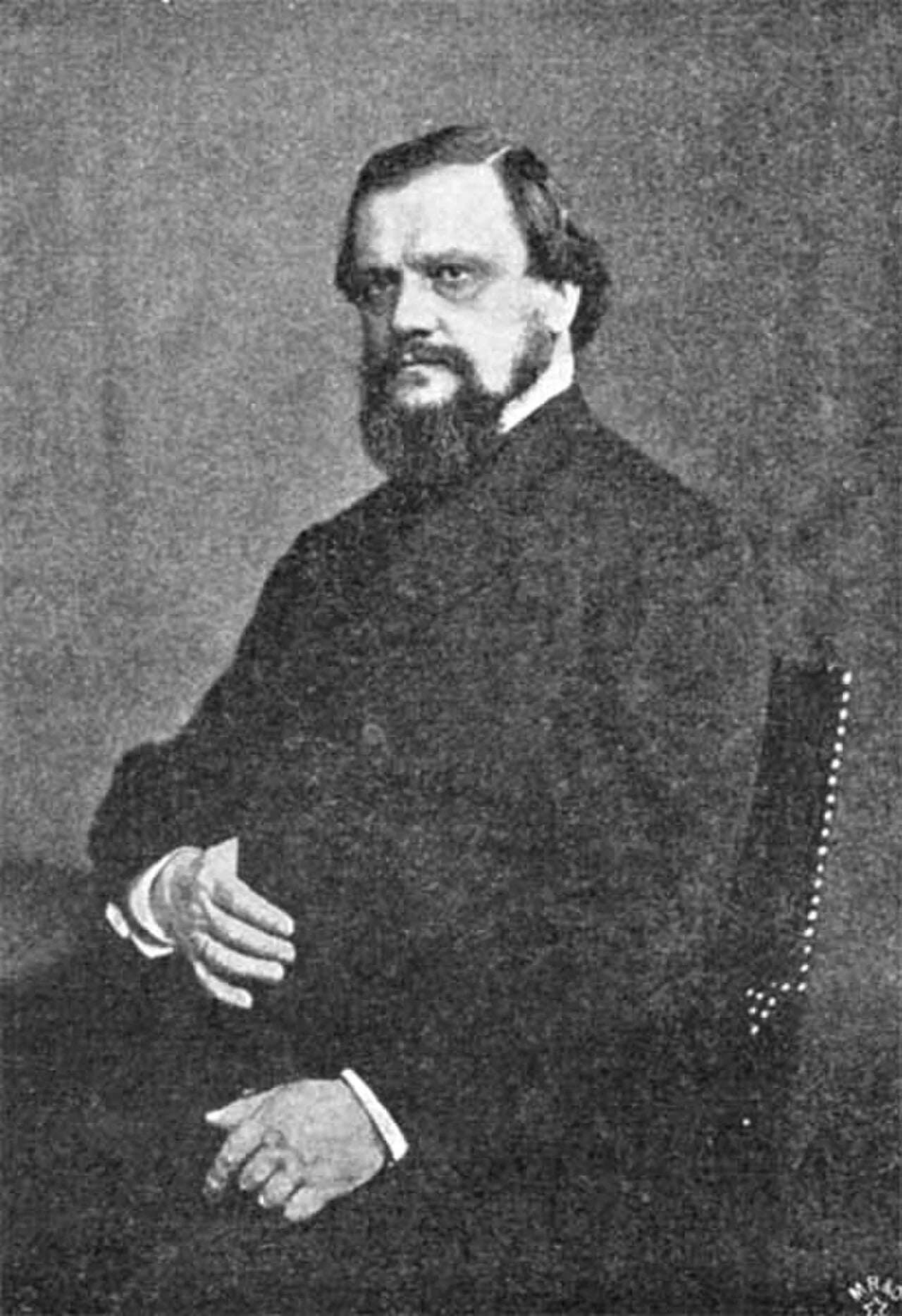 Porträt von Adalbert Falk (1827–1900) – Gedenkseite
