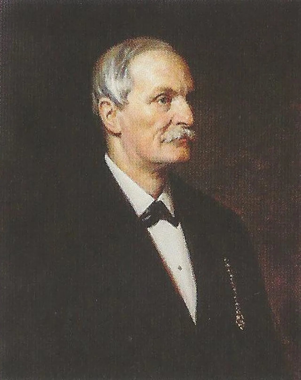Porträt von Adalbert Nikolaus Fuchs (1814–1886) – Gedenkseite