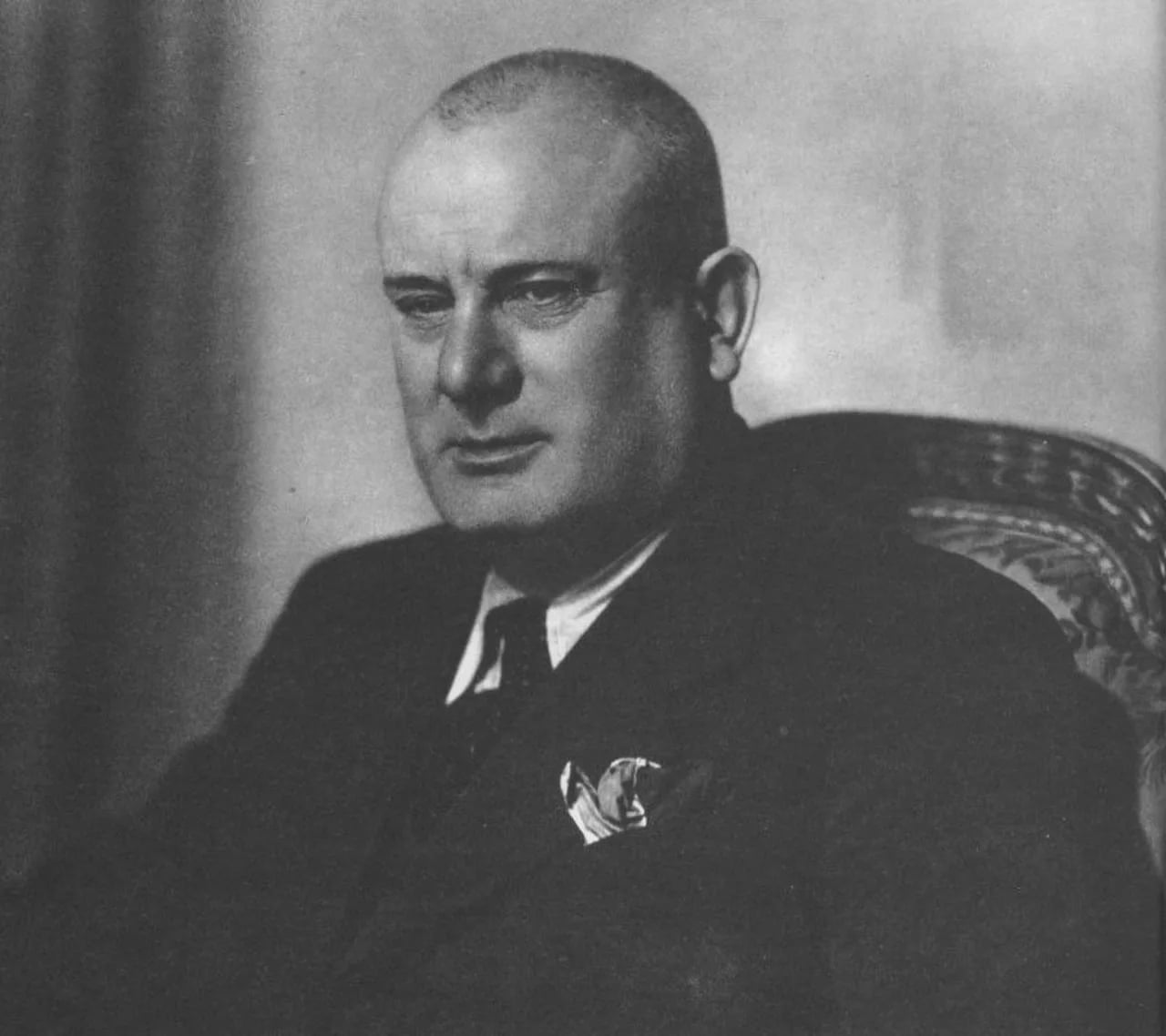 Porträt von Tin Ujević (1891–1955) – Gedenkseite