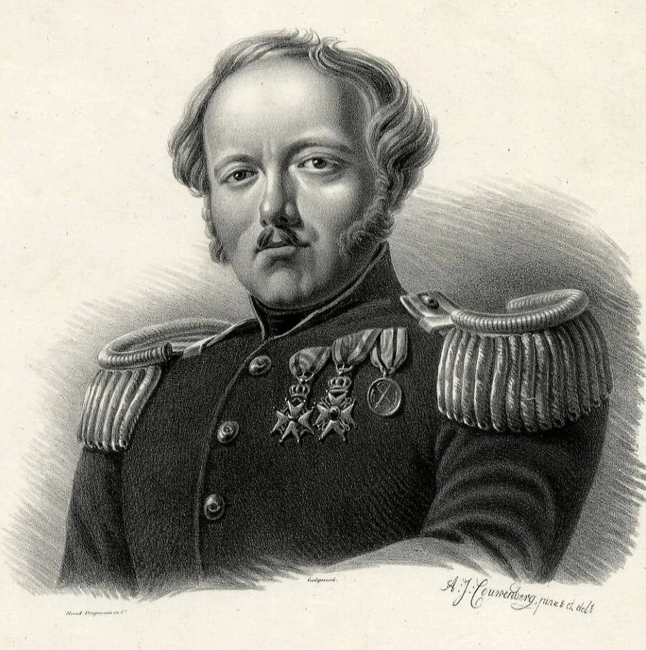 Portrait of Edmond Willem van Dam van Isselt (1796–1860) – memorial page
