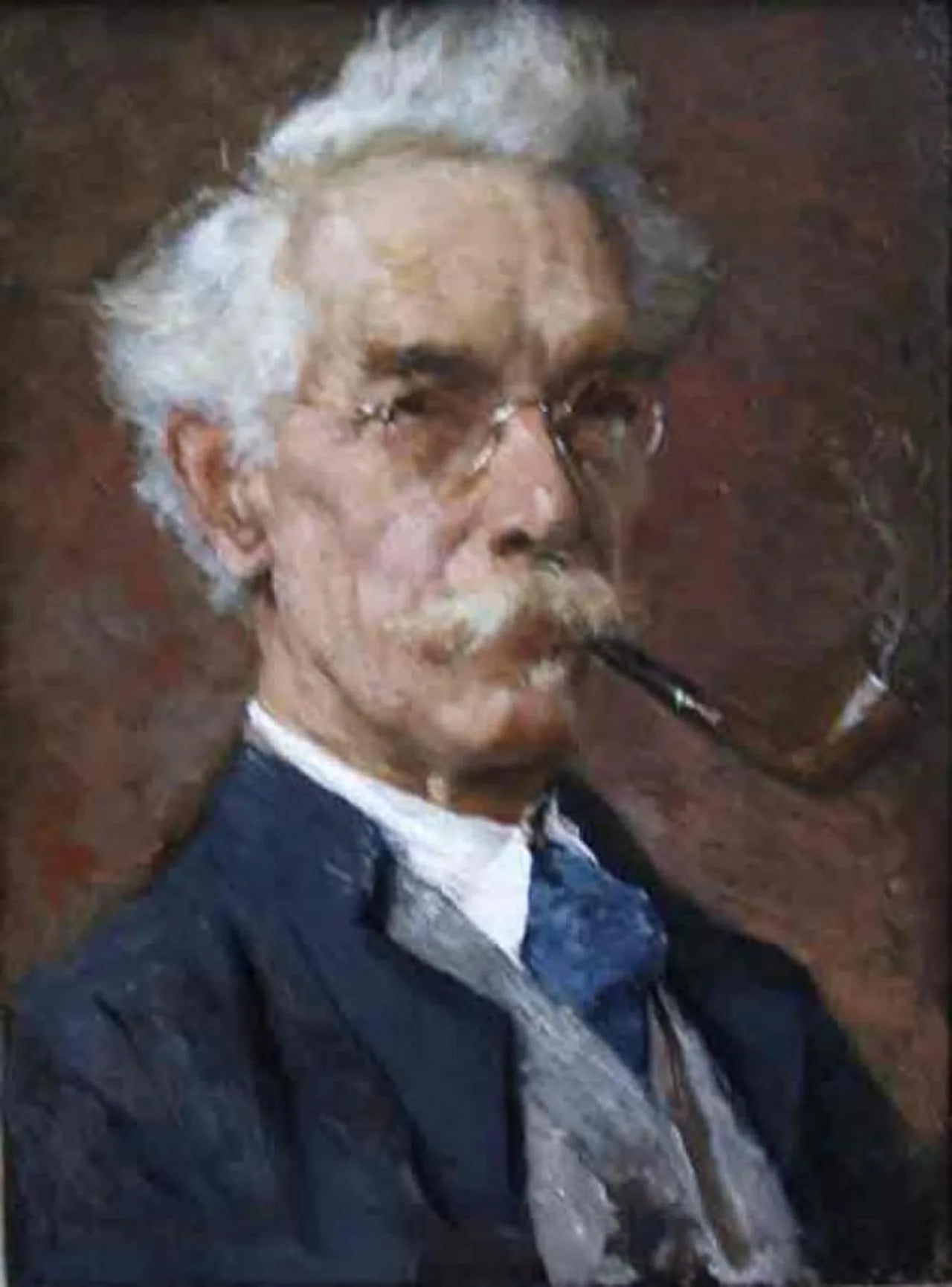 Portrait of Jan Visser jr. (1856–1938) – memorial page