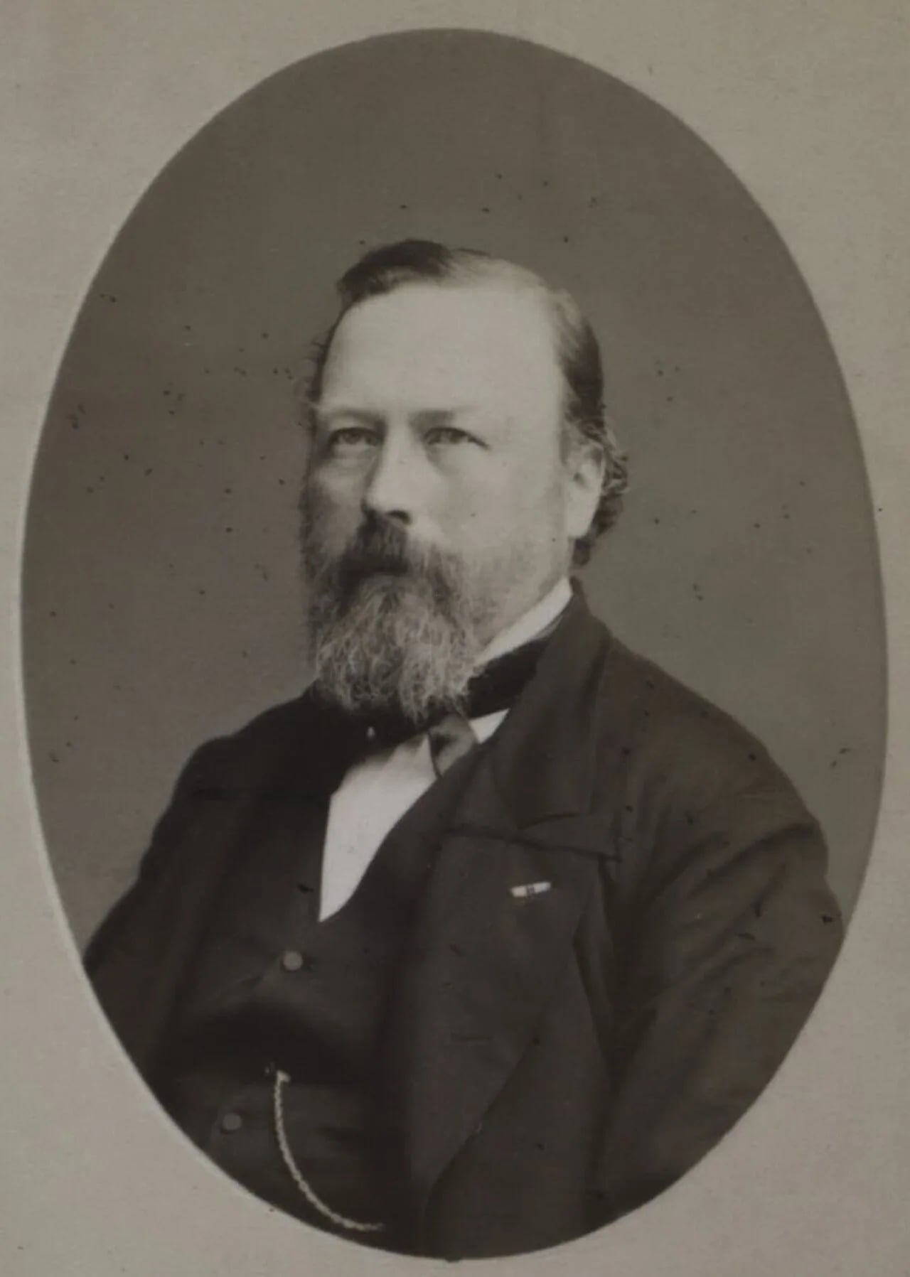 Portrait of Hilmar Finsen (1824–1886) – memorial page