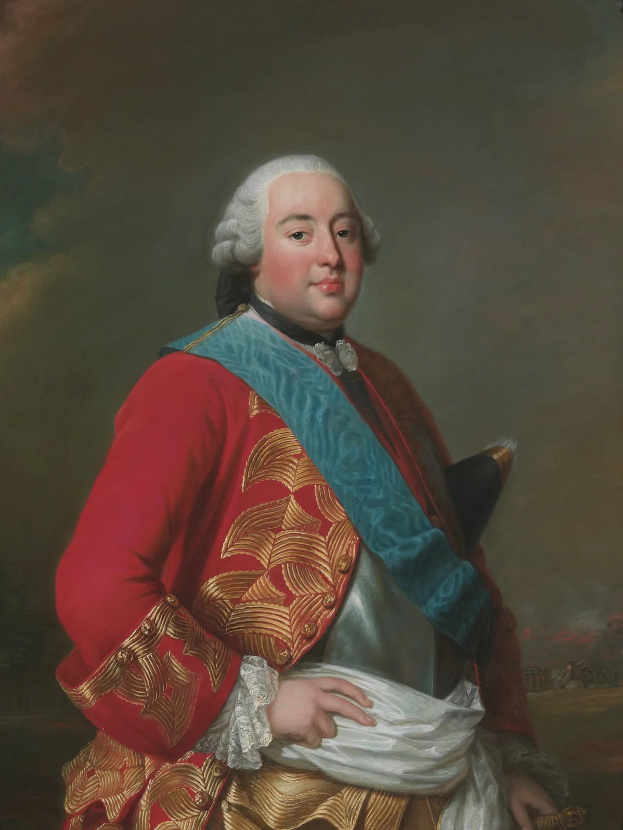 Porträt von Louis Philippe I. de Bourbon, duc d’Orléans (1725–1785) – Gedenkseite