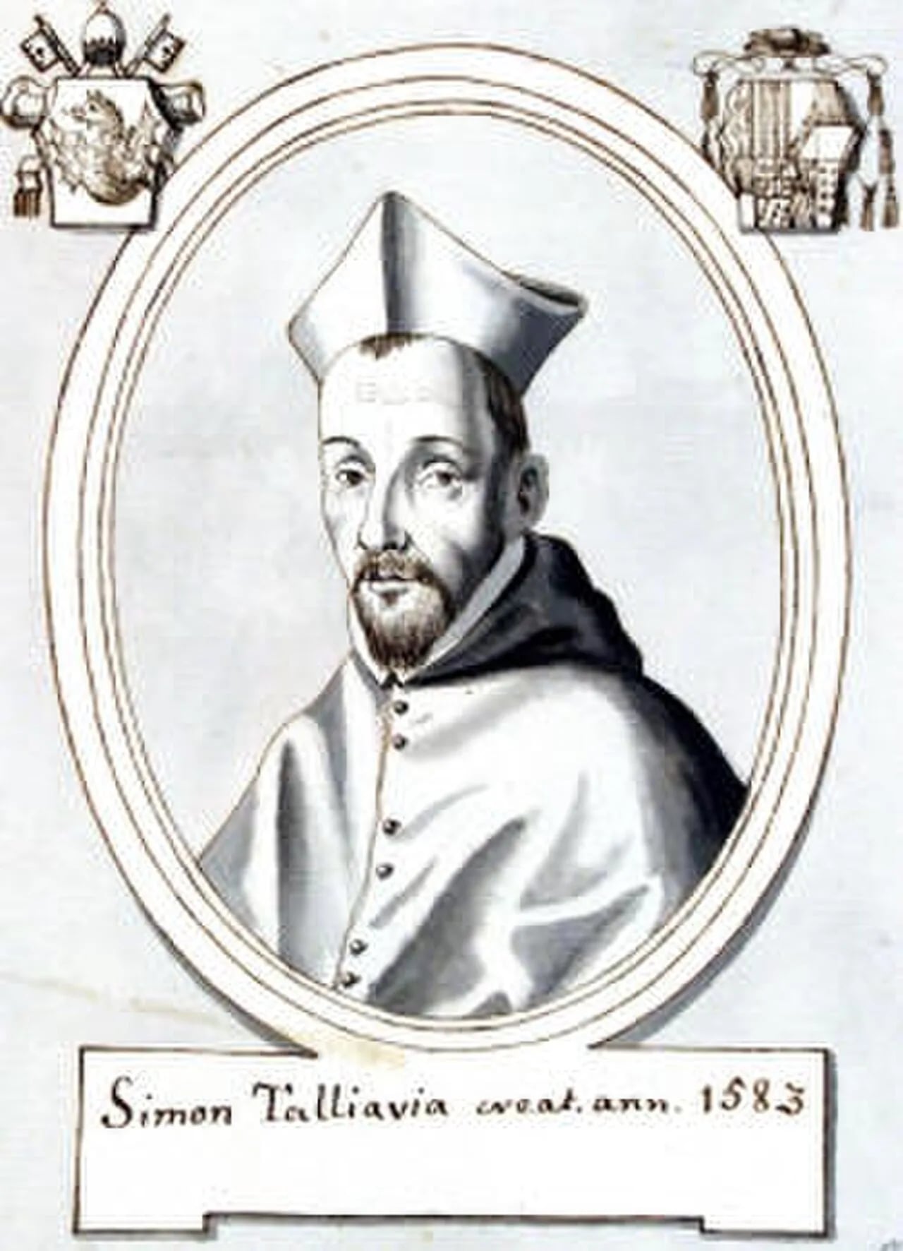 Portrait of Simeone Tagliavia d'Aragonia (1550–1604) – memorial page