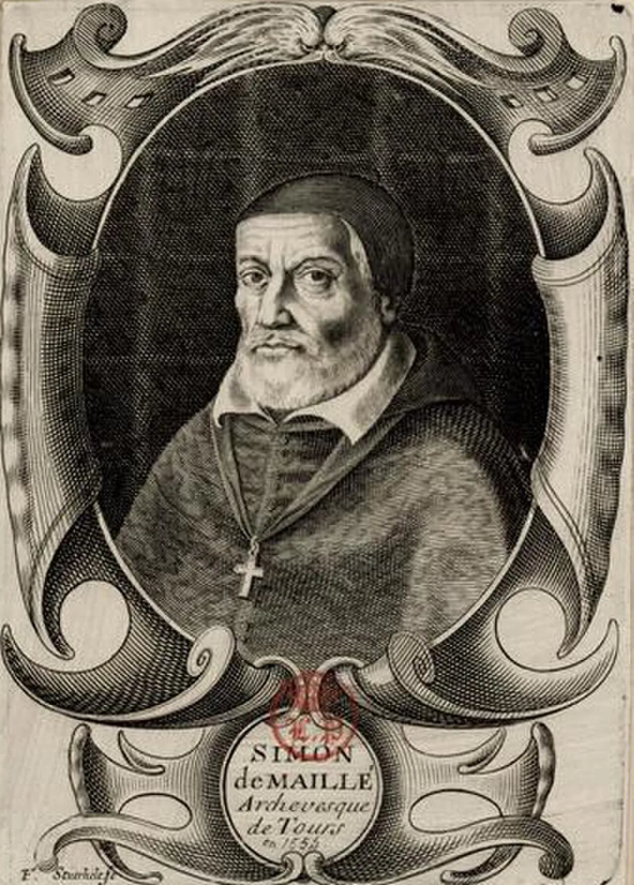 Portrait of Simon de Maillé (1515–1597) – memorial page