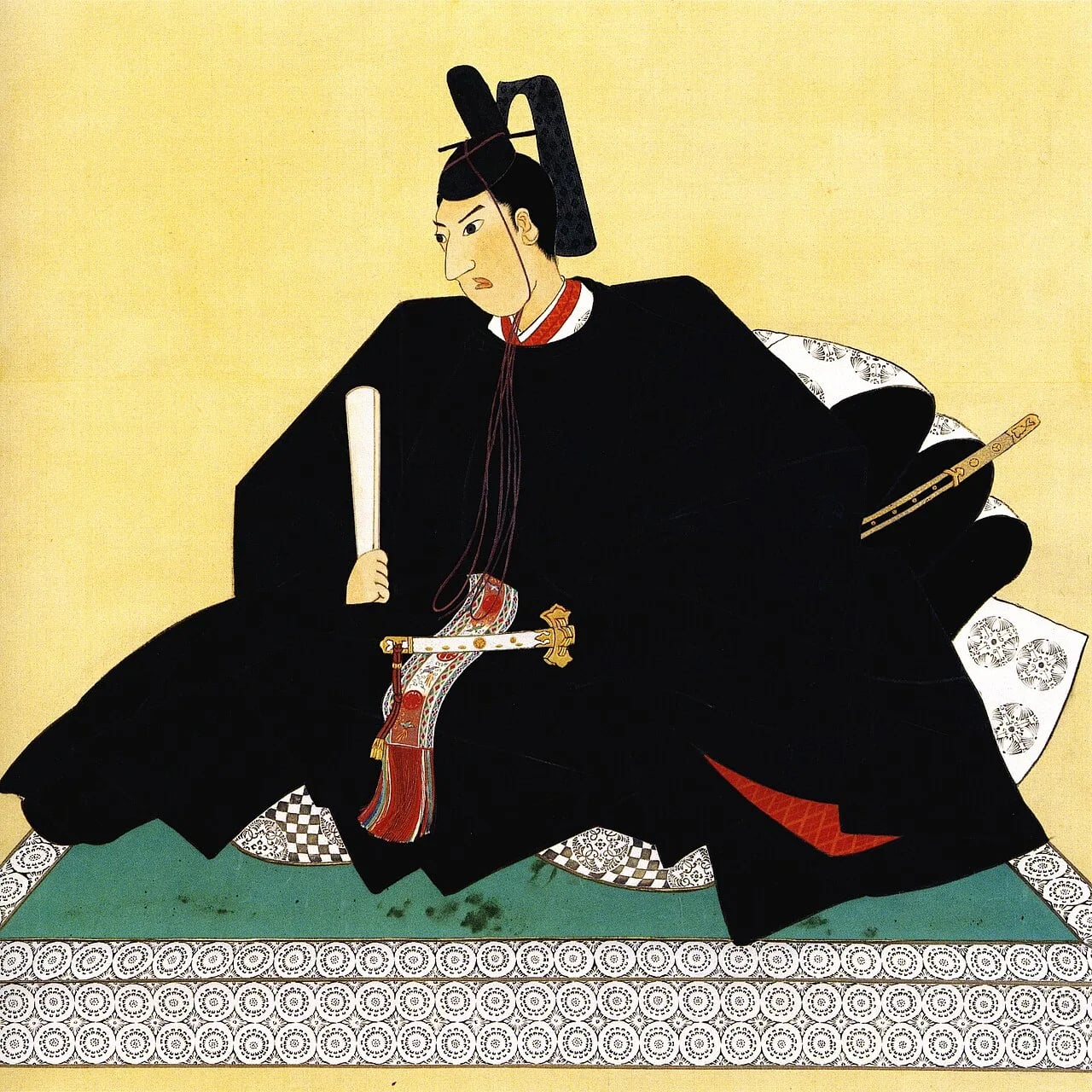 Porträt von Tokugawa Iemochi (1846–1866) – Gedenkseite