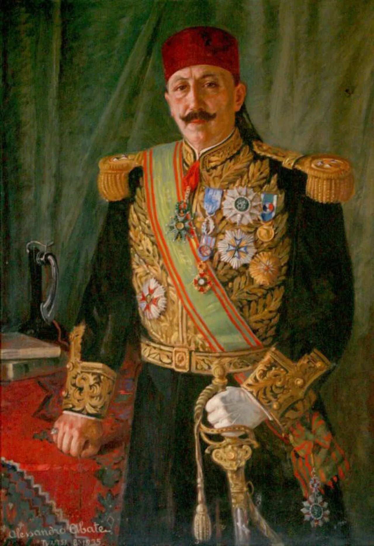 Porträt von Slim Dziri (1875–1953) – Gedenkseite