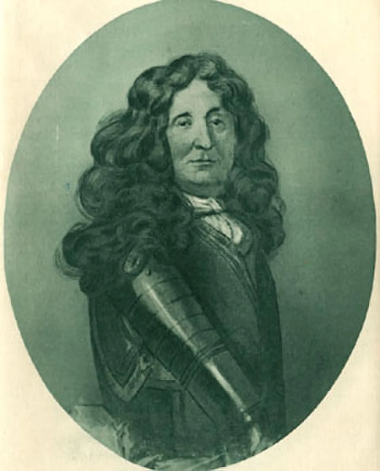 Porträt von Bénigne Dauvergne de Saint-Mars (1626–1708) – Gedenkseite